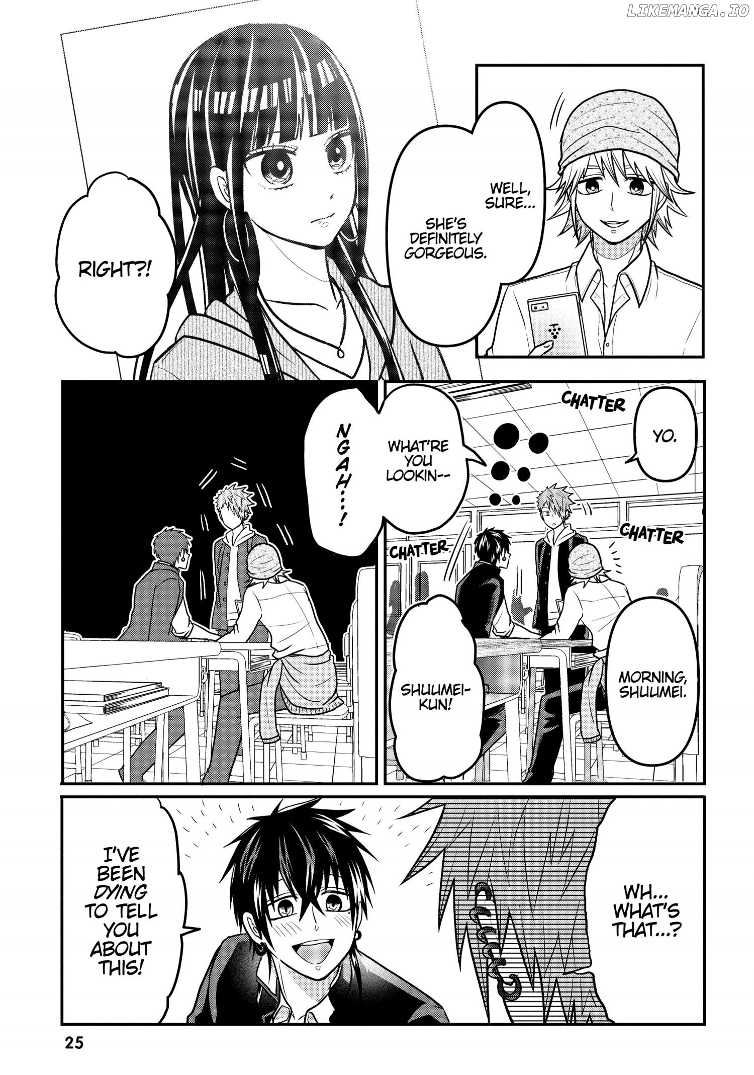 Josou Shite Mendoukusai Koto ni Natteru Nekura to Yankee no Ryou Kataomoi chapter 11 - page 9