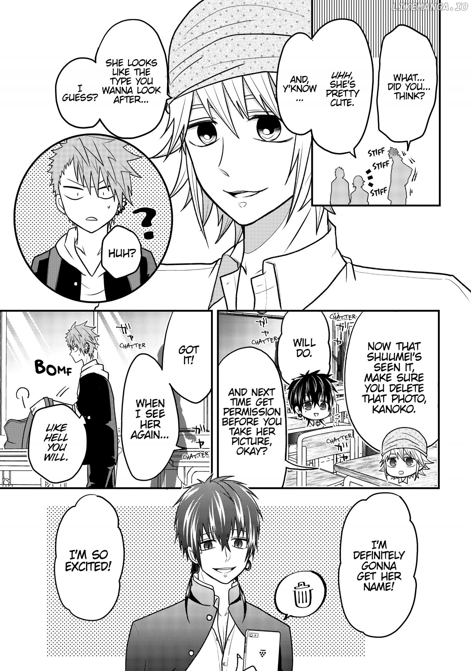 Josou Shite Mendoukusai Koto ni Natteru Nekura to Yankee no Ryou Kataomoi chapter 11 - page 11
