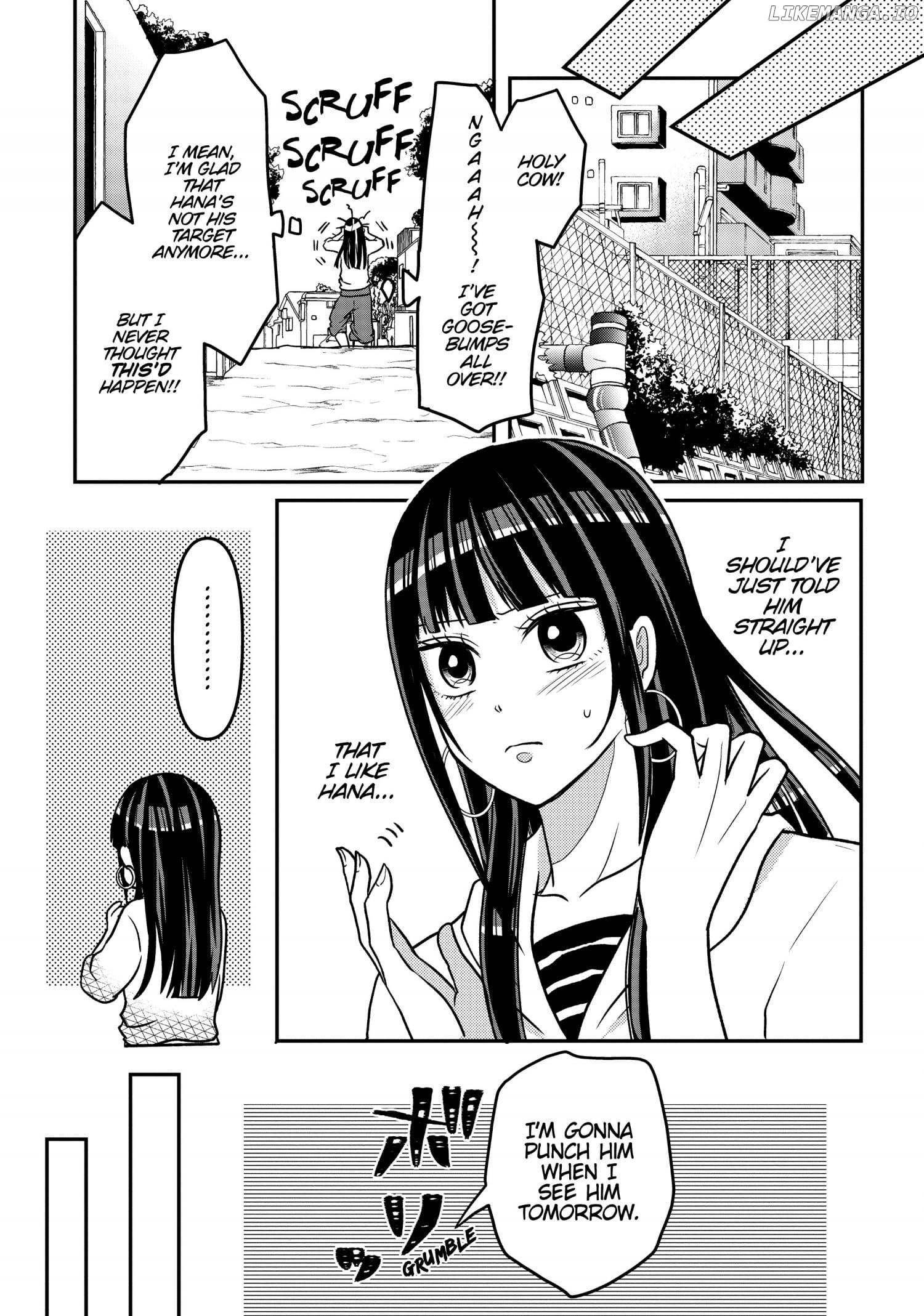 Josou Shite Mendoukusai Koto ni Natteru Nekura to Yankee no Ryou Kataomoi chapter 11 - page 7