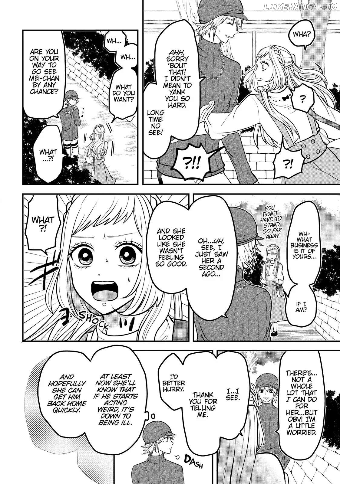 Josou Shite Mendoukusai Koto ni Natteru Nekura to Yankee no Ryou Kataomoi chapter 35 - page 2