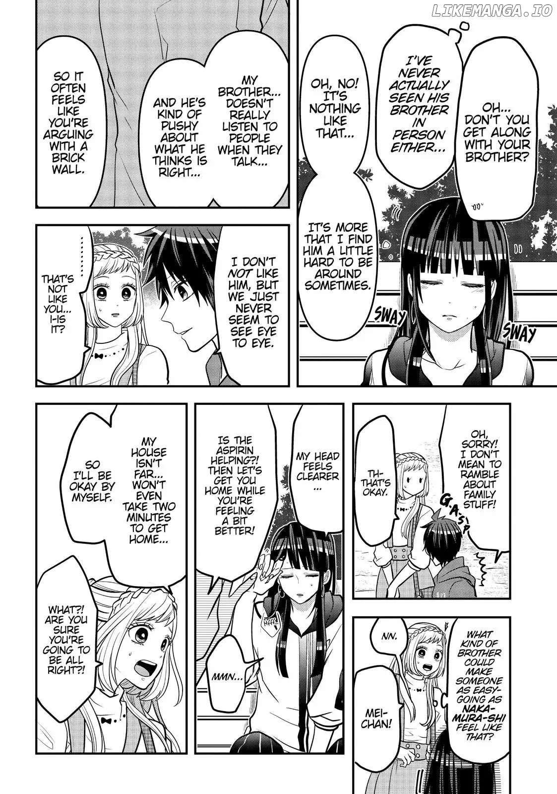 Josou Shite Mendoukusai Koto ni Natteru Nekura to Yankee no Ryou Kataomoi chapter 35 - page 8