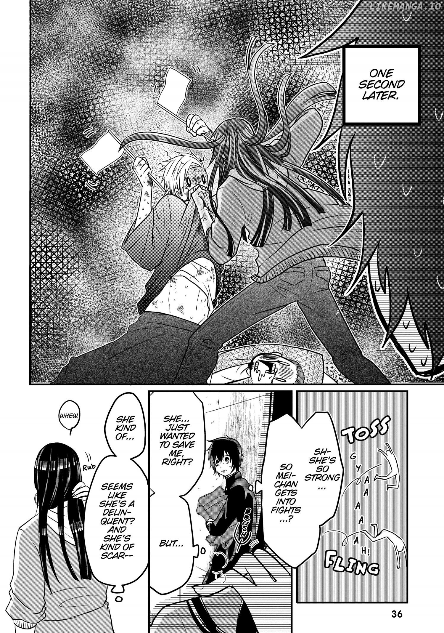 Josou Shite Mendoukusai Koto ni Natteru Nekura to Yankee no Ryou Kataomoi chapter 12 - page 5