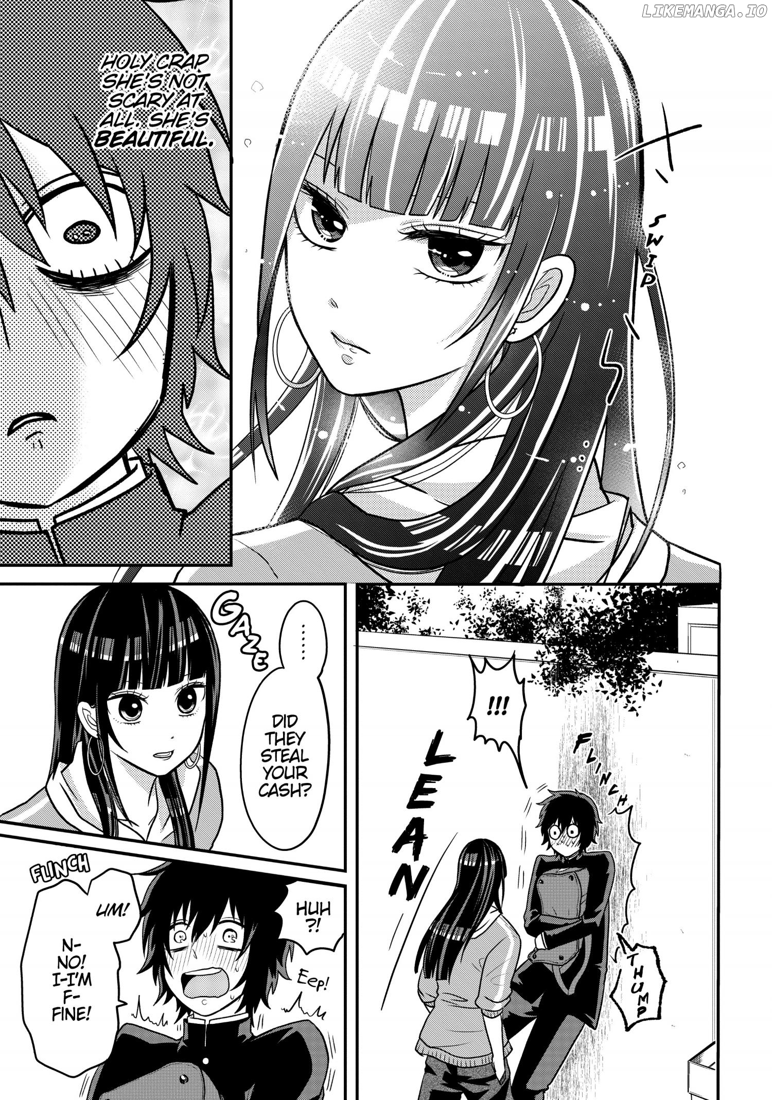 Josou Shite Mendoukusai Koto ni Natteru Nekura to Yankee no Ryou Kataomoi chapter 12 - page 6