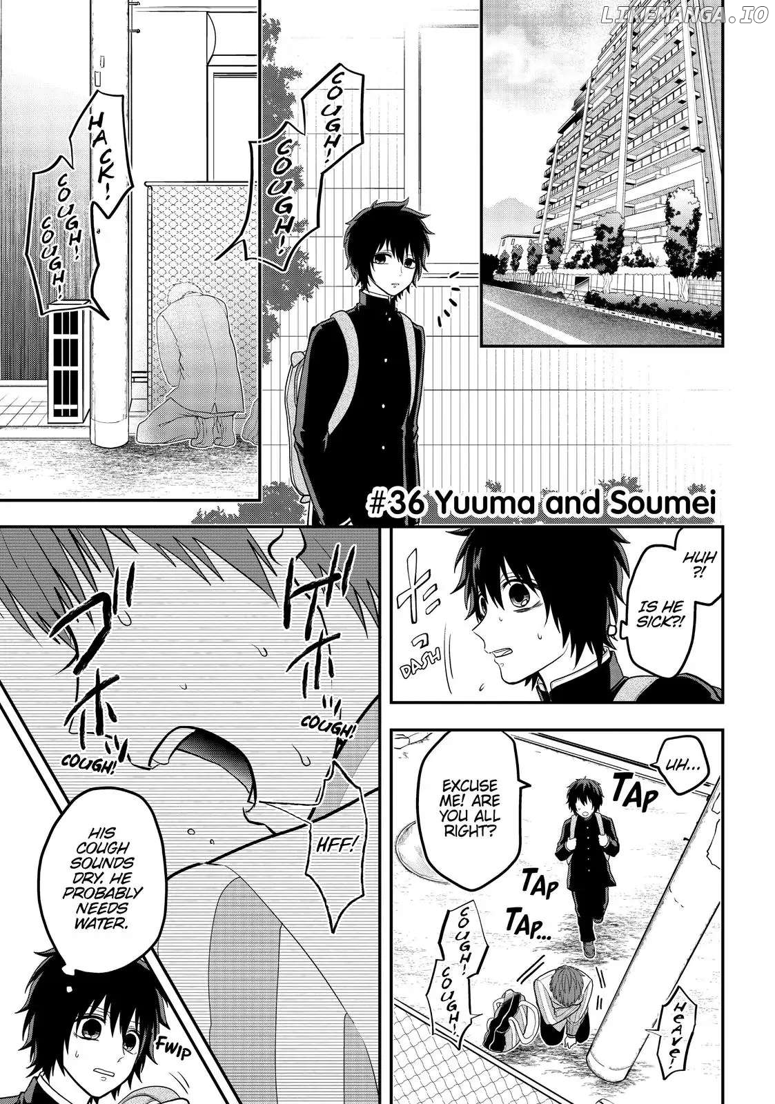 Josou Shite Mendoukusai Koto ni Natteru Nekura to Yankee no Ryou Kataomoi chapter 36 - page 1