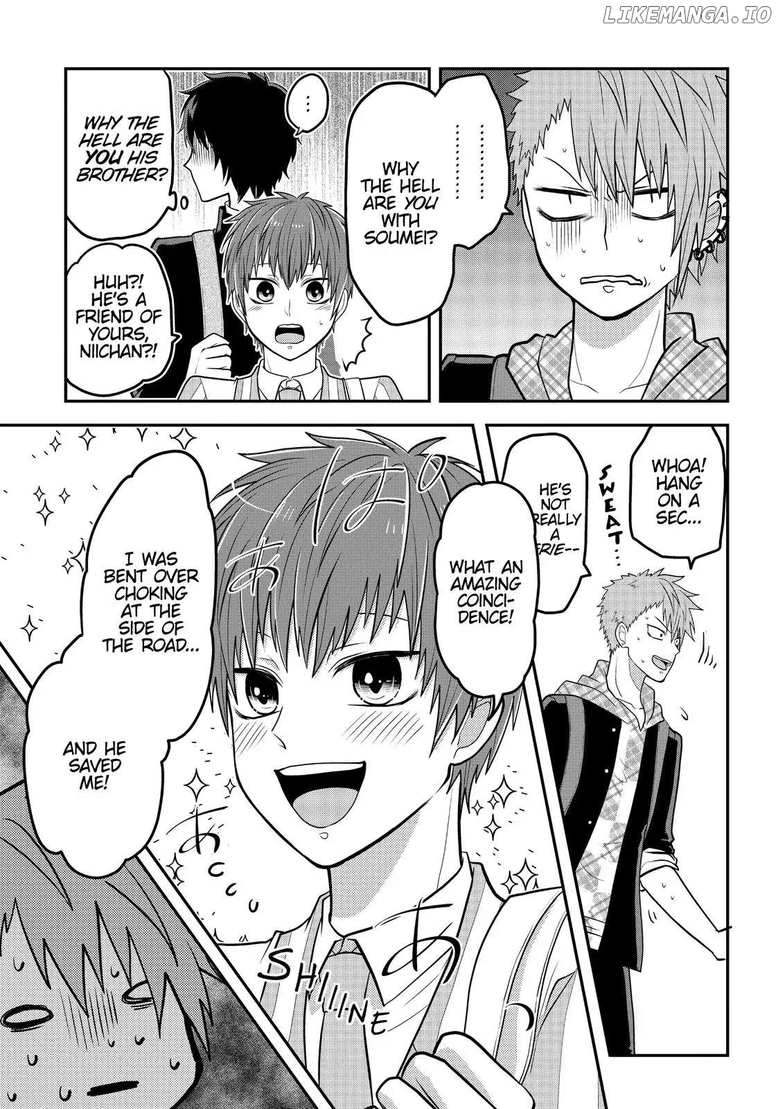 Josou Shite Mendoukusai Koto ni Natteru Nekura to Yankee no Ryou Kataomoi chapter 36 - page 5