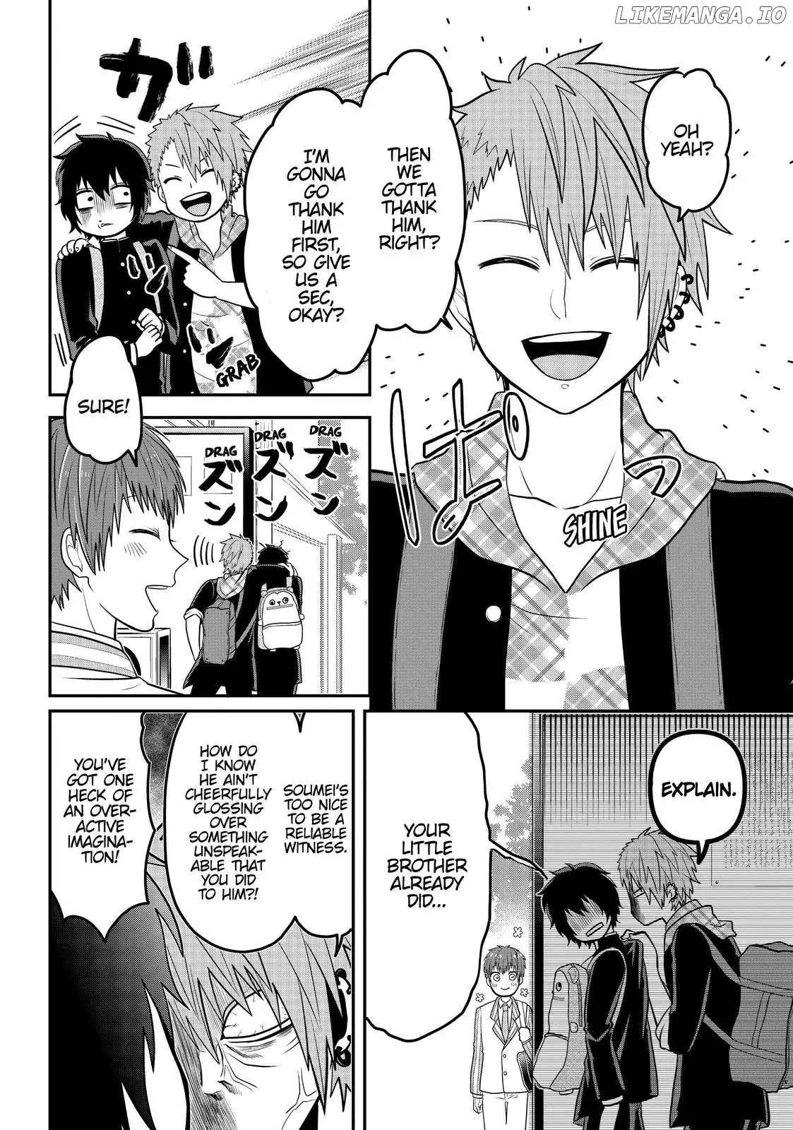 Josou Shite Mendoukusai Koto ni Natteru Nekura to Yankee no Ryou Kataomoi chapter 36 - page 6