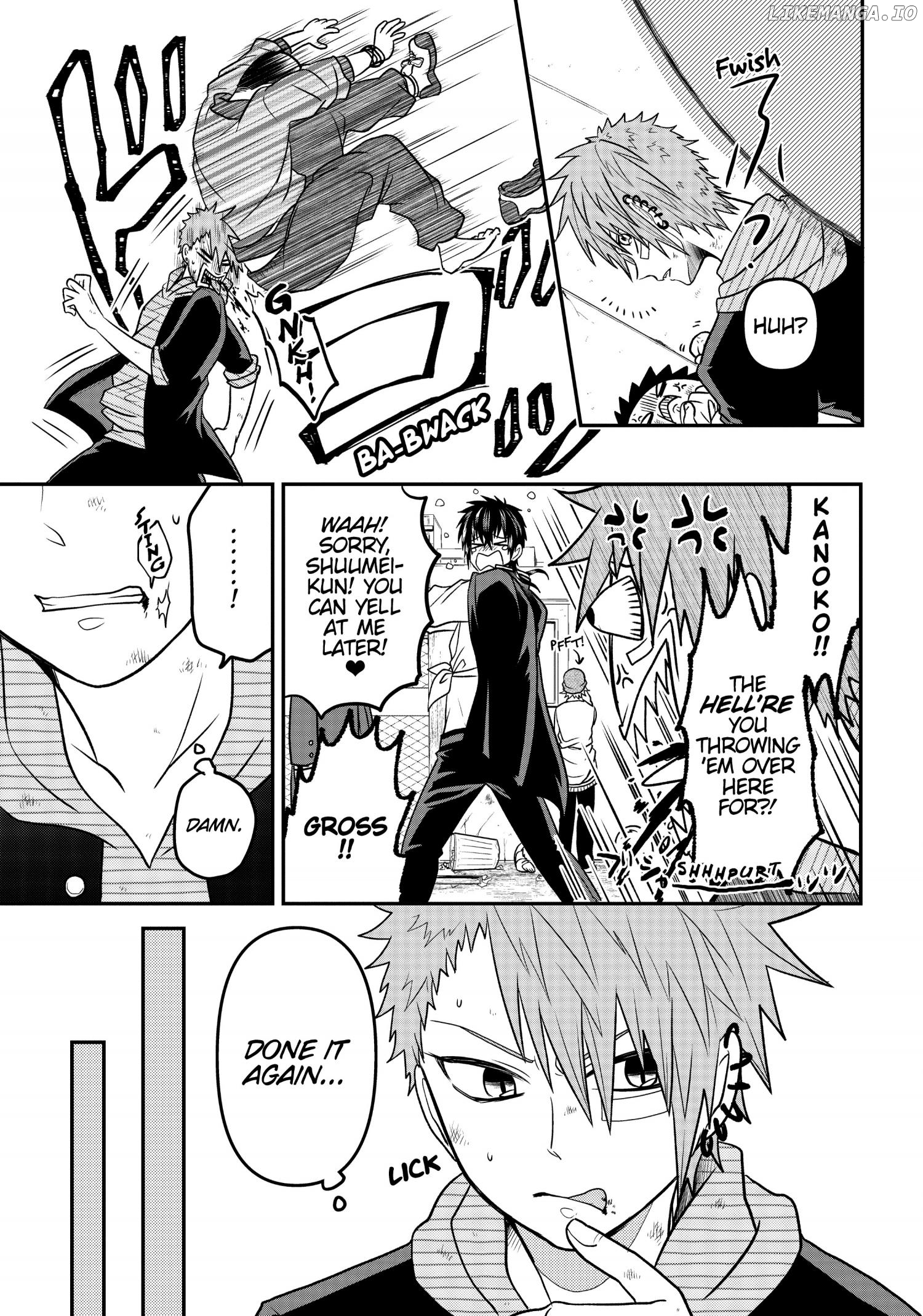 Josou Shite Mendoukusai Koto ni Natteru Nekura to Yankee no Ryou Kataomoi chapter 13 - page 5