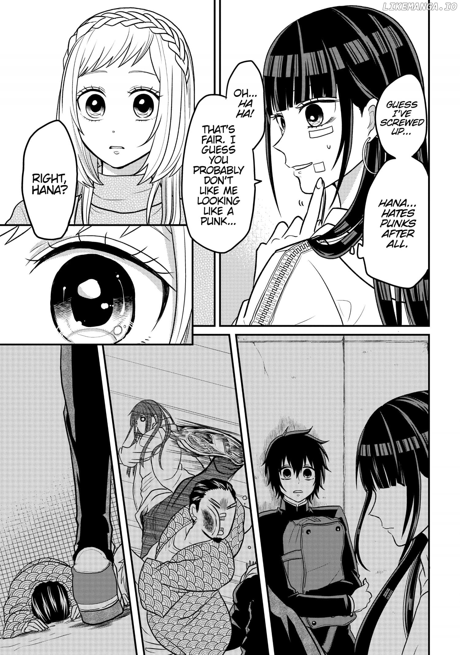 Josou Shite Mendoukusai Koto ni Natteru Nekura to Yankee no Ryou Kataomoi chapter 13 - page 7