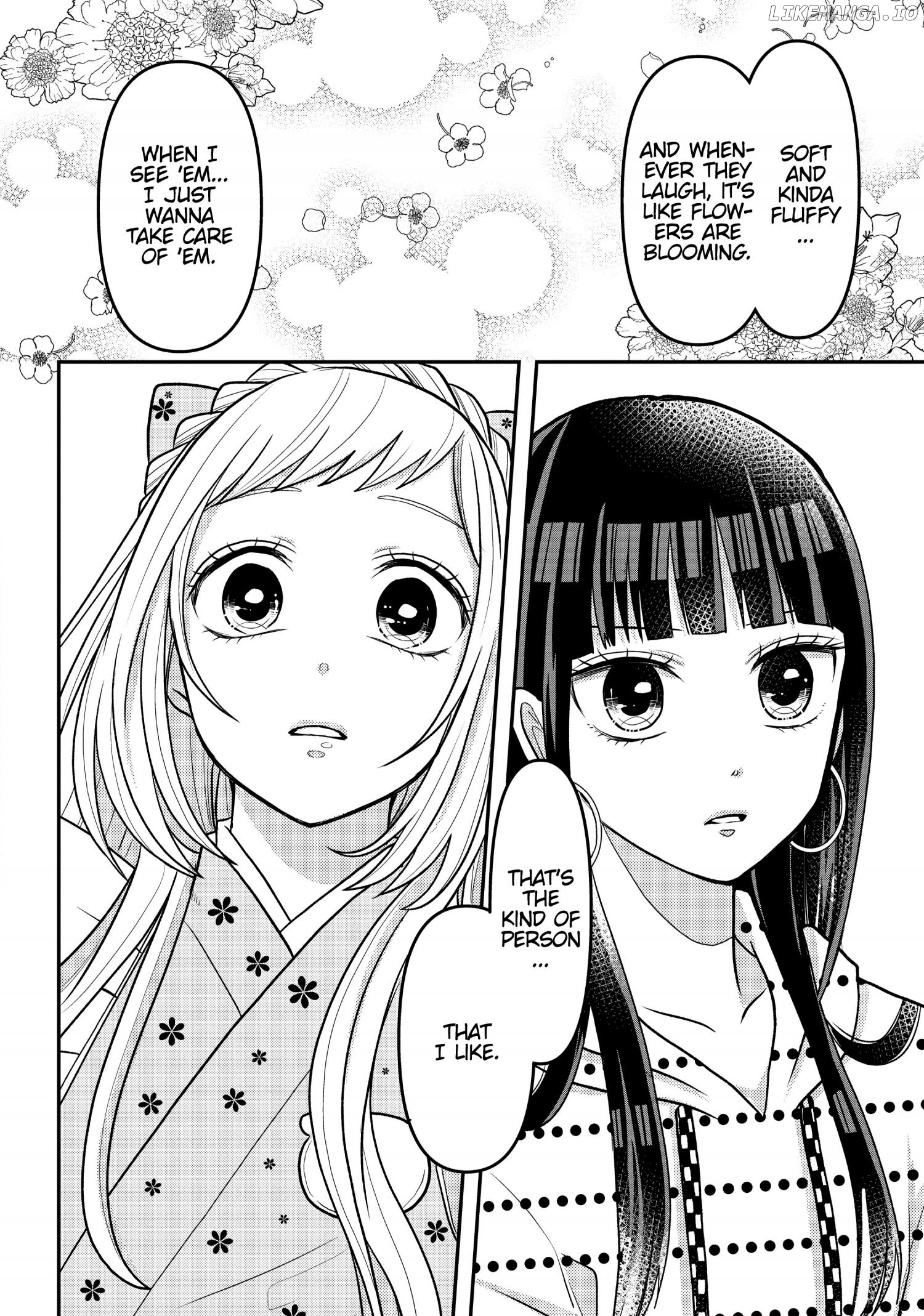 Josou Shite Mendoukusai Koto ni Natteru Nekura to Yankee no Ryou Kataomoi chapter 14 - page 6