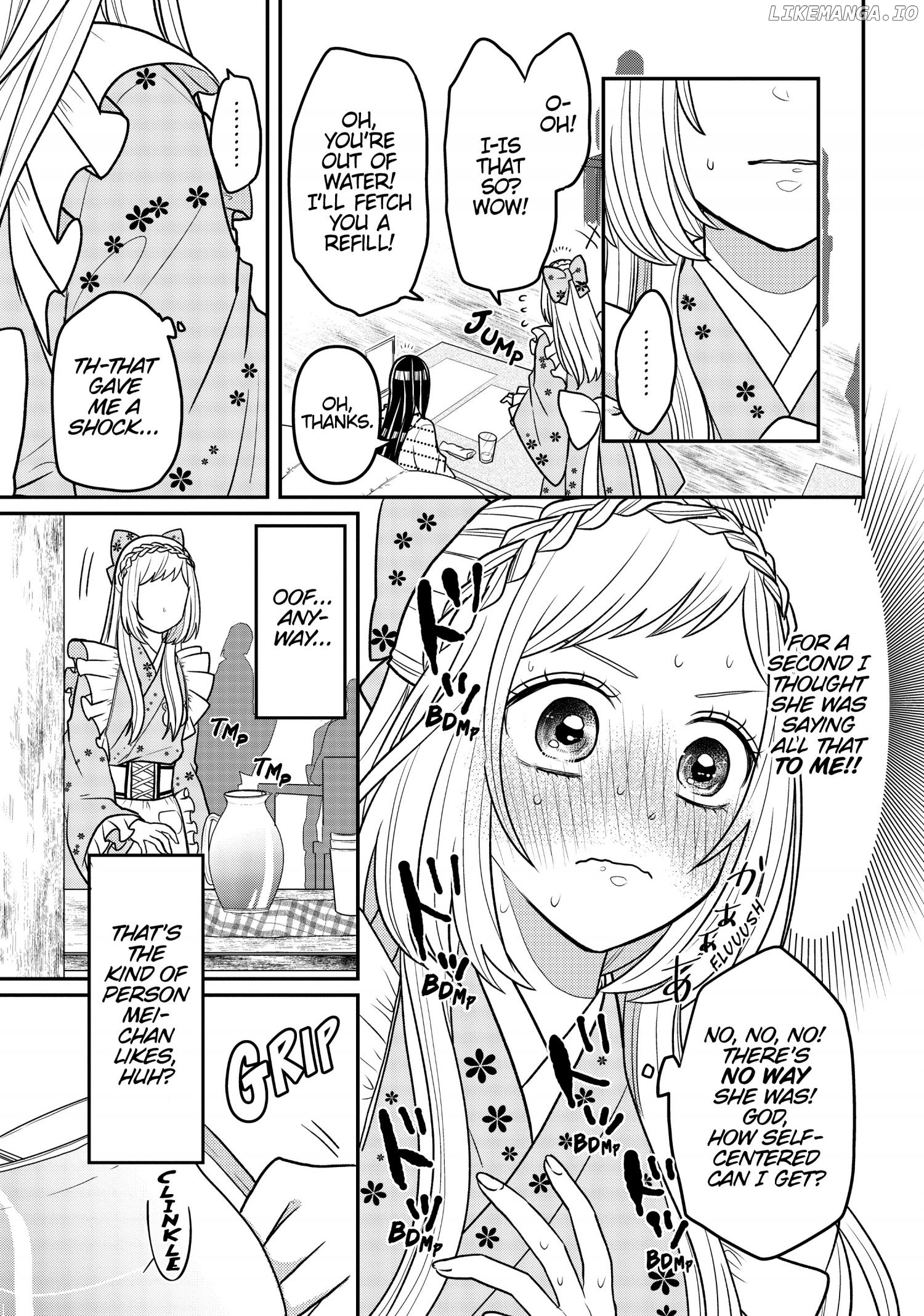 Josou Shite Mendoukusai Koto ni Natteru Nekura to Yankee no Ryou Kataomoi chapter 14 - page 7