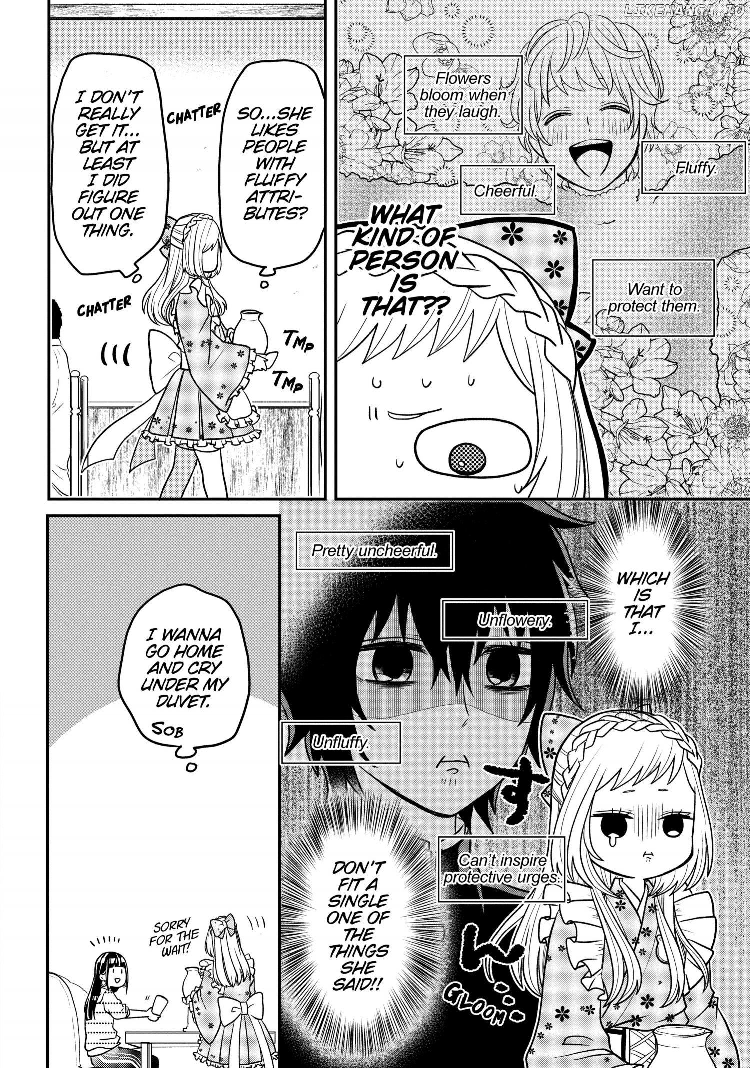 Josou Shite Mendoukusai Koto ni Natteru Nekura to Yankee no Ryou Kataomoi chapter 14 - page 8