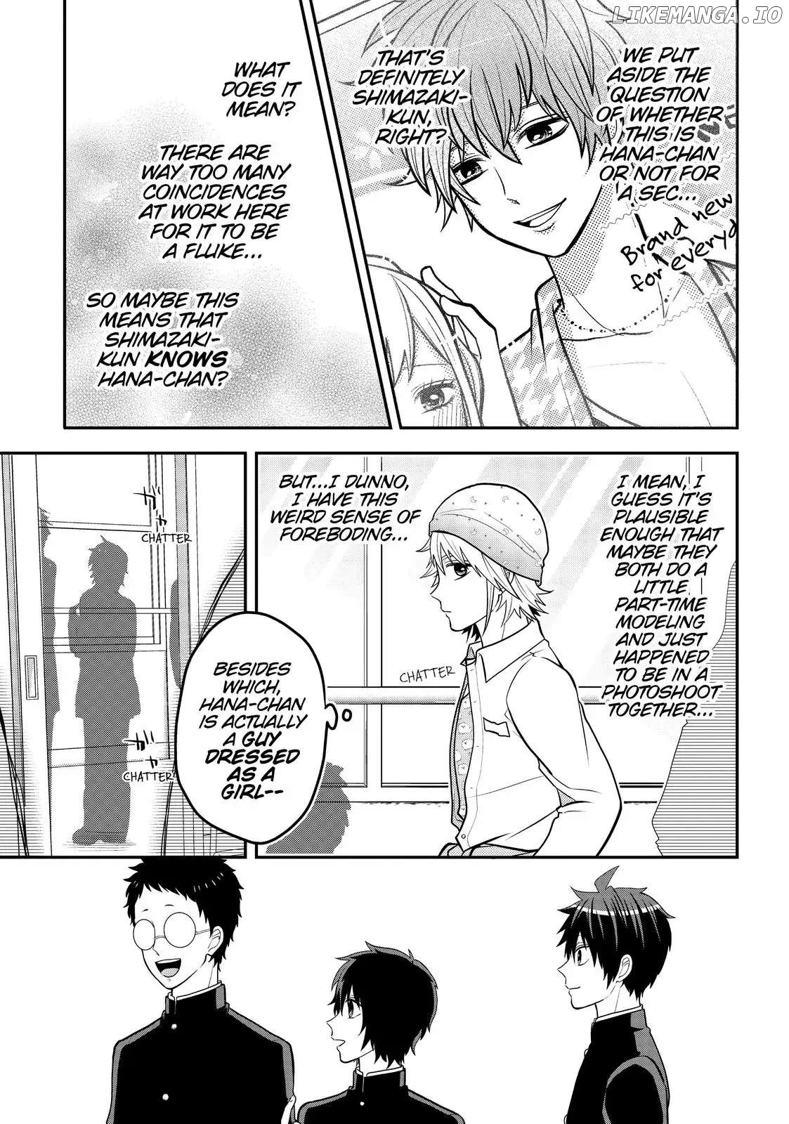 Josou Shite Mendoukusai Koto ni Natteru Nekura to Yankee no Ryou Kataomoi chapter 38 - page 3