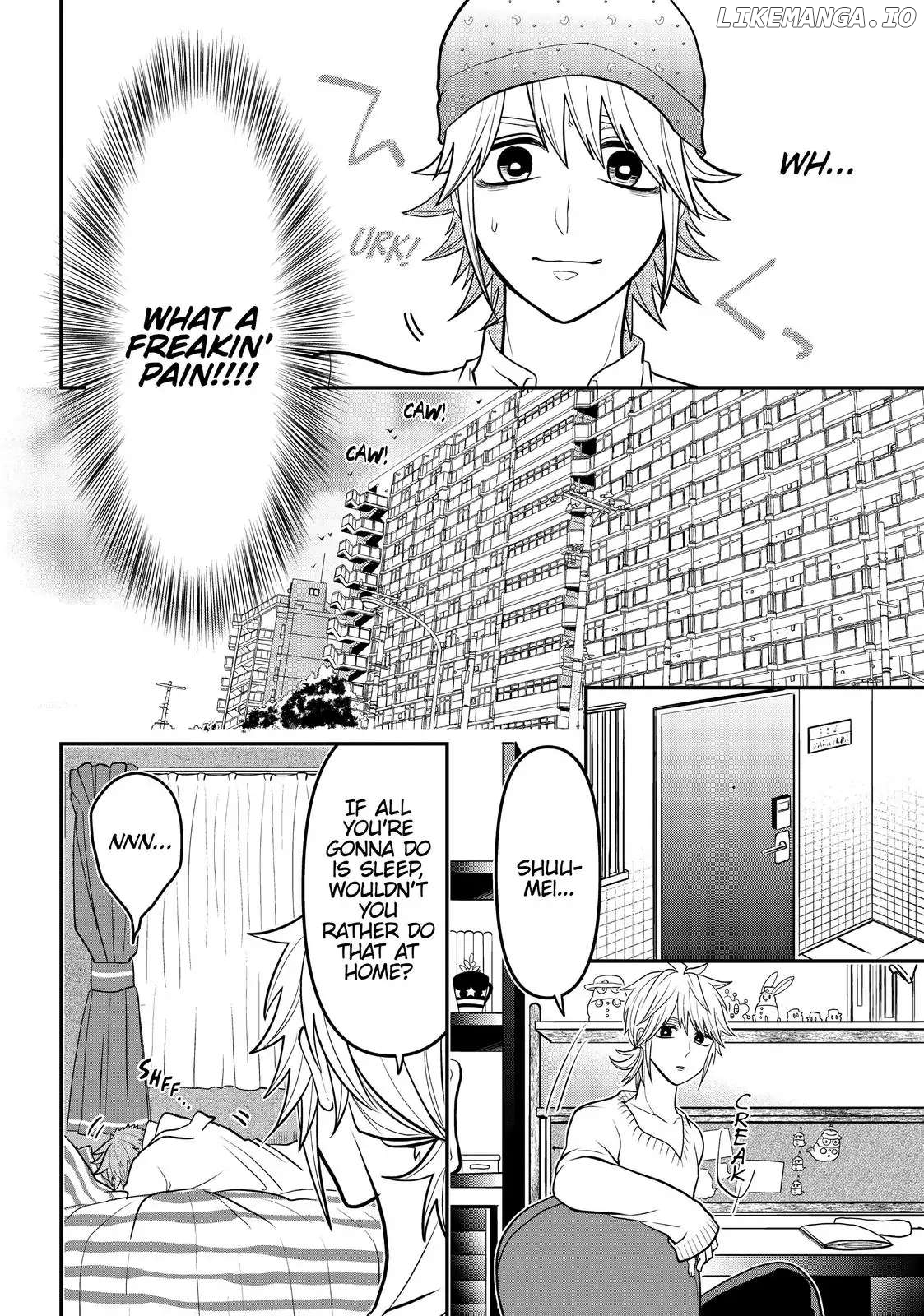 Josou Shite Mendoukusai Koto ni Natteru Nekura to Yankee no Ryou Kataomoi chapter 38 - page 6