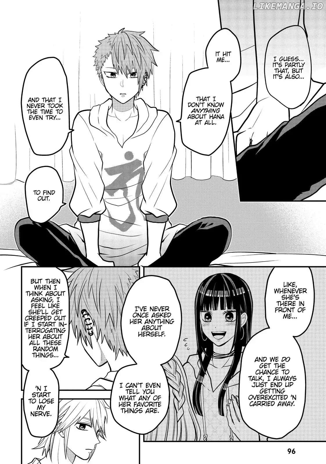 Josou Shite Mendoukusai Koto ni Natteru Nekura to Yankee no Ryou Kataomoi chapter 38 - page 8