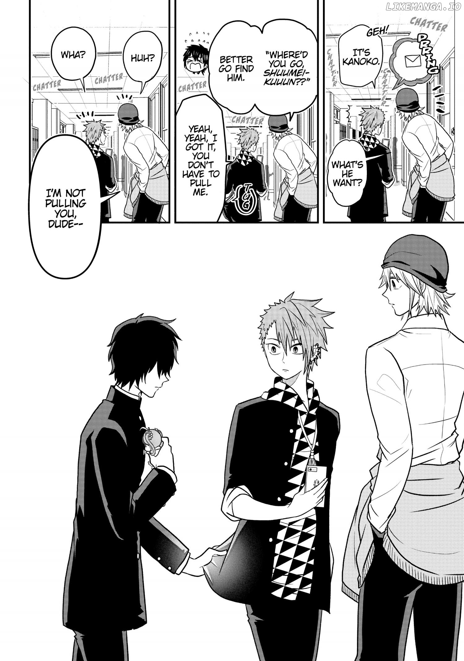 Josou Shite Mendoukusai Koto ni Natteru Nekura to Yankee no Ryou Kataomoi chapter 15 - page 11