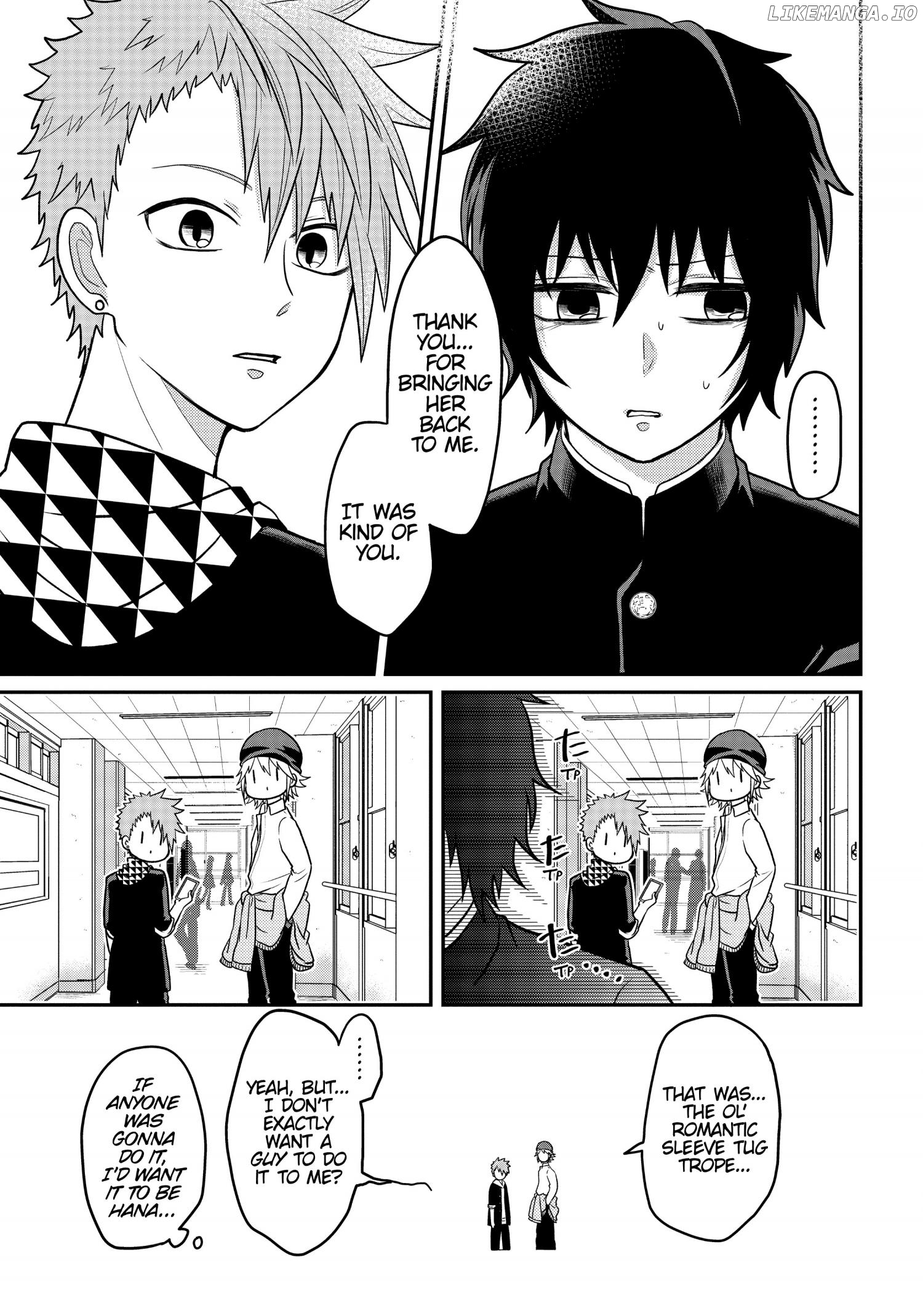 Josou Shite Mendoukusai Koto ni Natteru Nekura to Yankee no Ryou Kataomoi chapter 15 - page 12