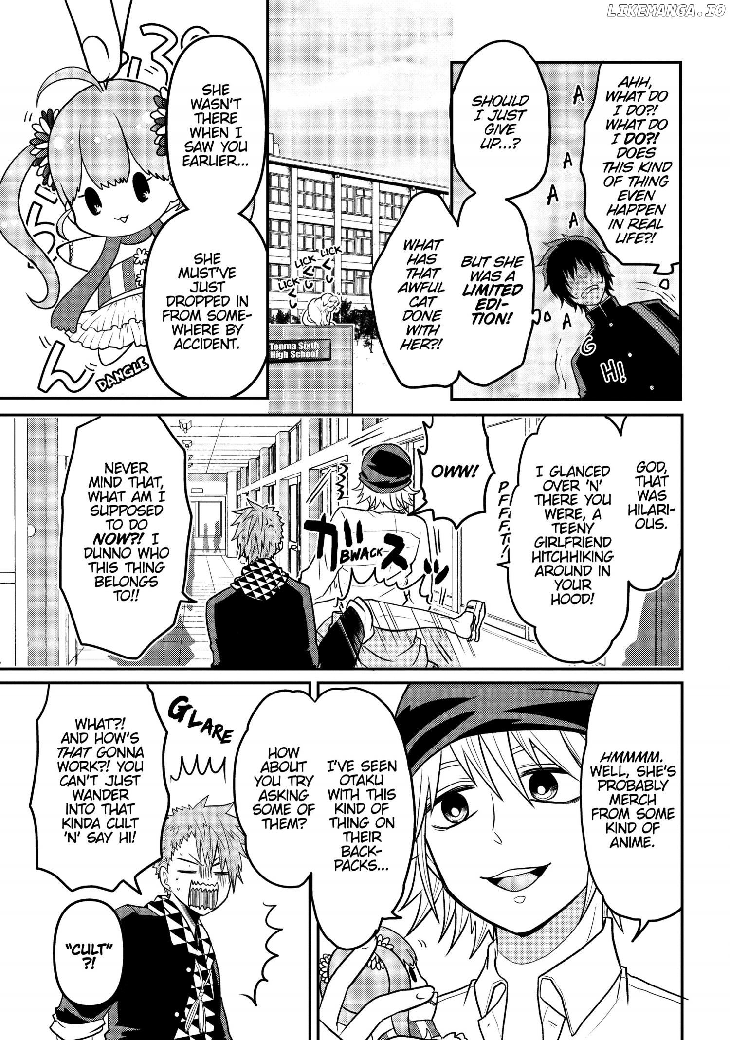 Josou Shite Mendoukusai Koto ni Natteru Nekura to Yankee no Ryou Kataomoi chapter 15 - page 4
