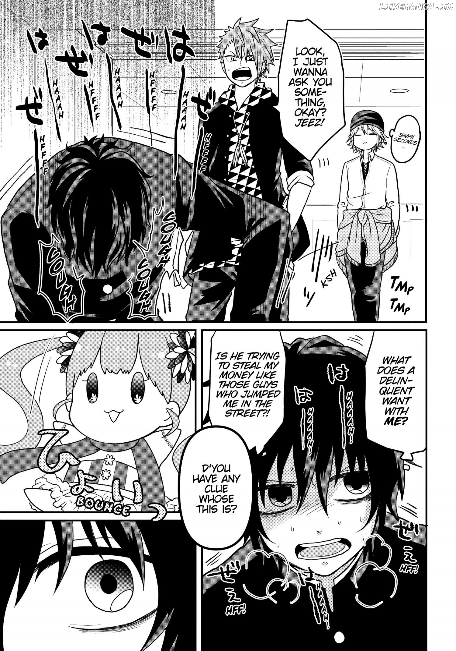 Josou Shite Mendoukusai Koto ni Natteru Nekura to Yankee no Ryou Kataomoi chapter 15 - page 6