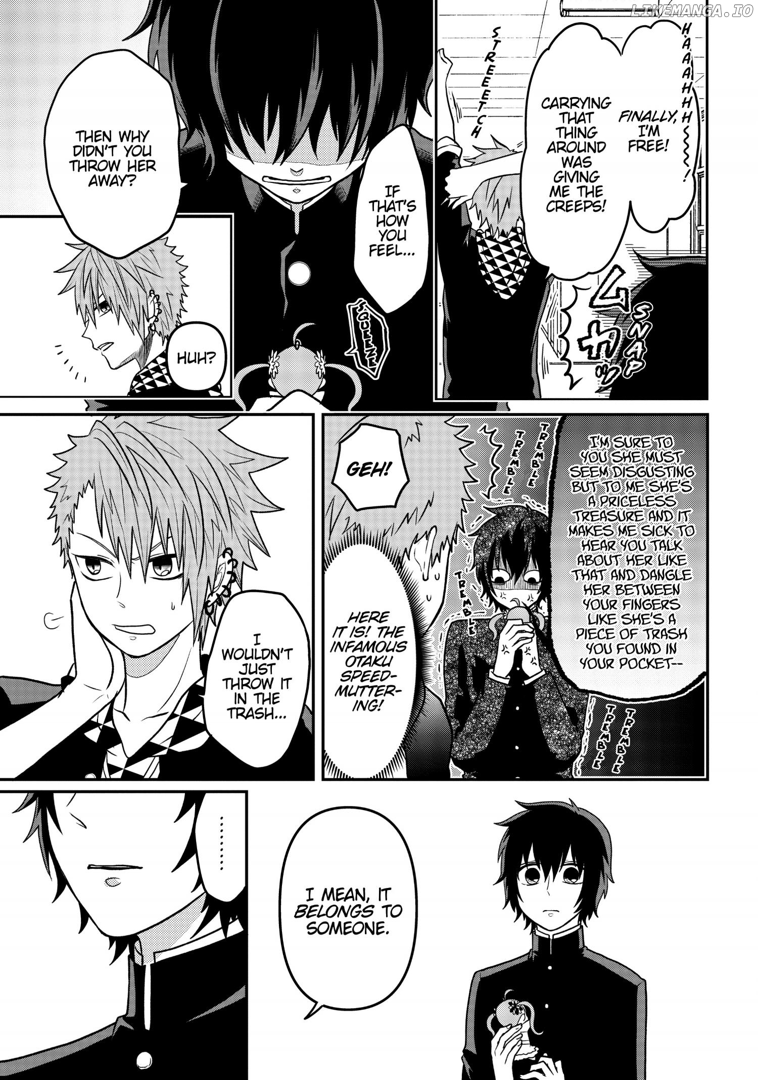 Josou Shite Mendoukusai Koto ni Natteru Nekura to Yankee no Ryou Kataomoi chapter 15 - page 8