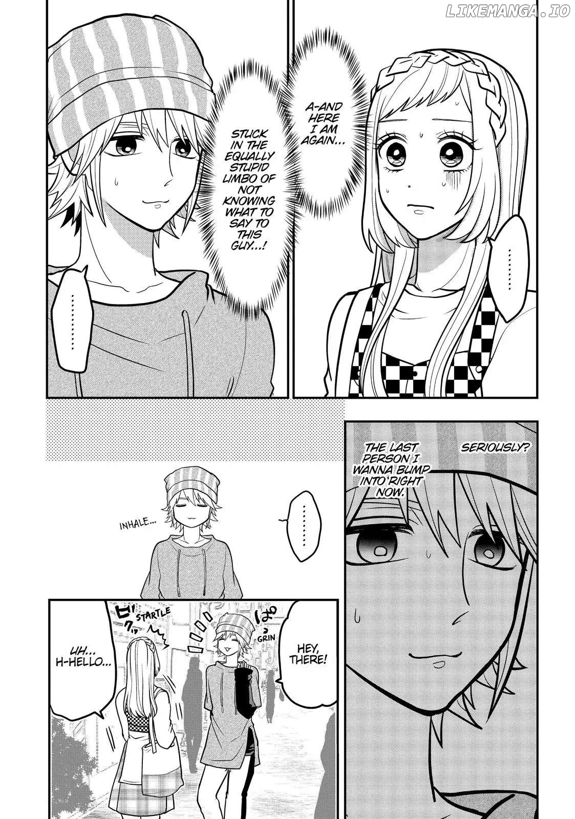 Josou Shite Mendoukusai Koto ni Natteru Nekura to Yankee no Ryou Kataomoi chapter 39 - page 3