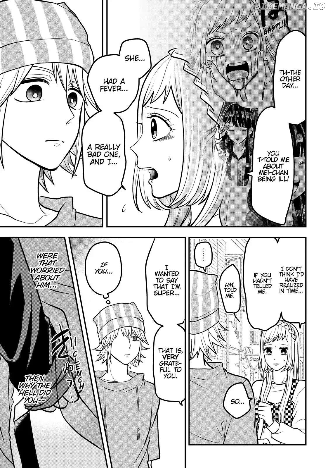Josou Shite Mendoukusai Koto ni Natteru Nekura to Yankee no Ryou Kataomoi chapter 39 - page 5