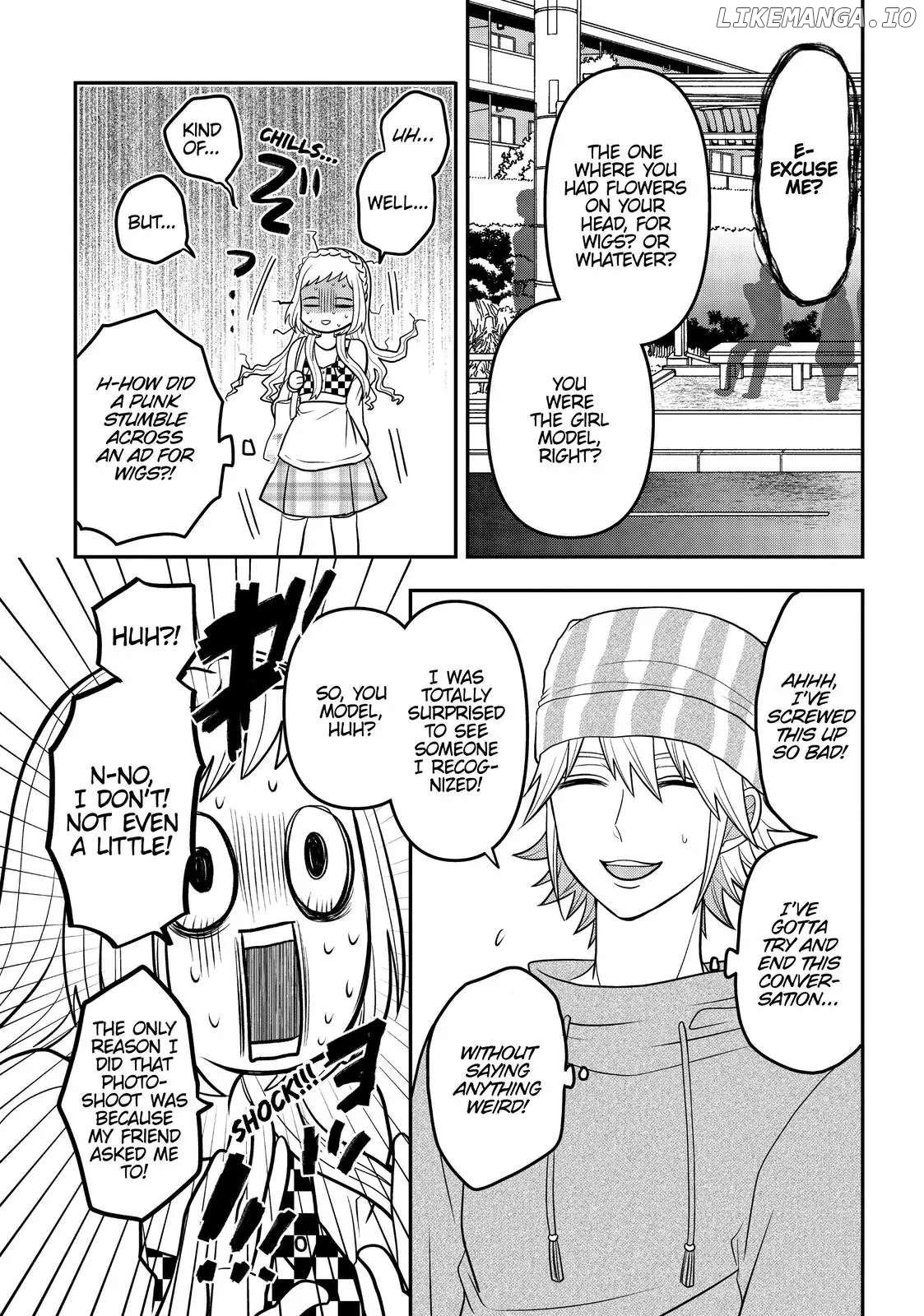 Josou Shite Mendoukusai Koto ni Natteru Nekura to Yankee no Ryou Kataomoi chapter 39 - page 7