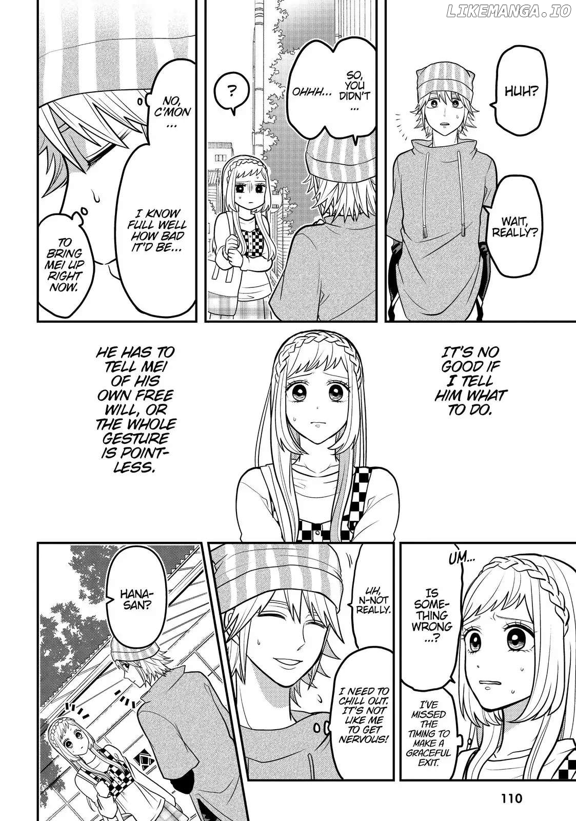 Josou Shite Mendoukusai Koto ni Natteru Nekura to Yankee no Ryou Kataomoi chapter 39 - page 8