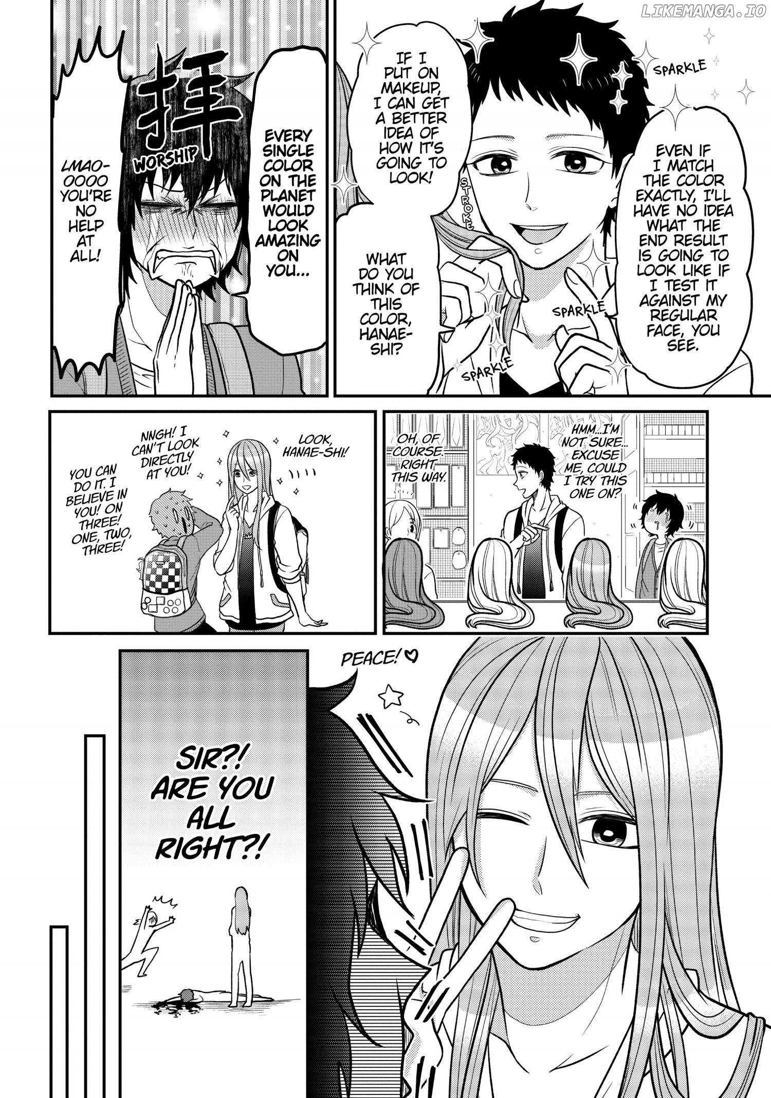 Josou Shite Mendoukusai Koto ni Natteru Nekura to Yankee no Ryou Kataomoi chapter 16 - page 6