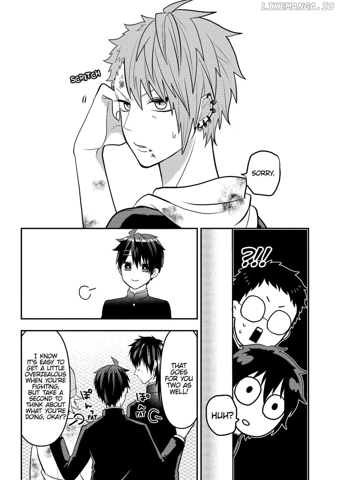 Josou Shite Mendoukusai Koto ni Natteru Nekura to Yankee no Ryou Kataomoi chapter 39.1 - page 7