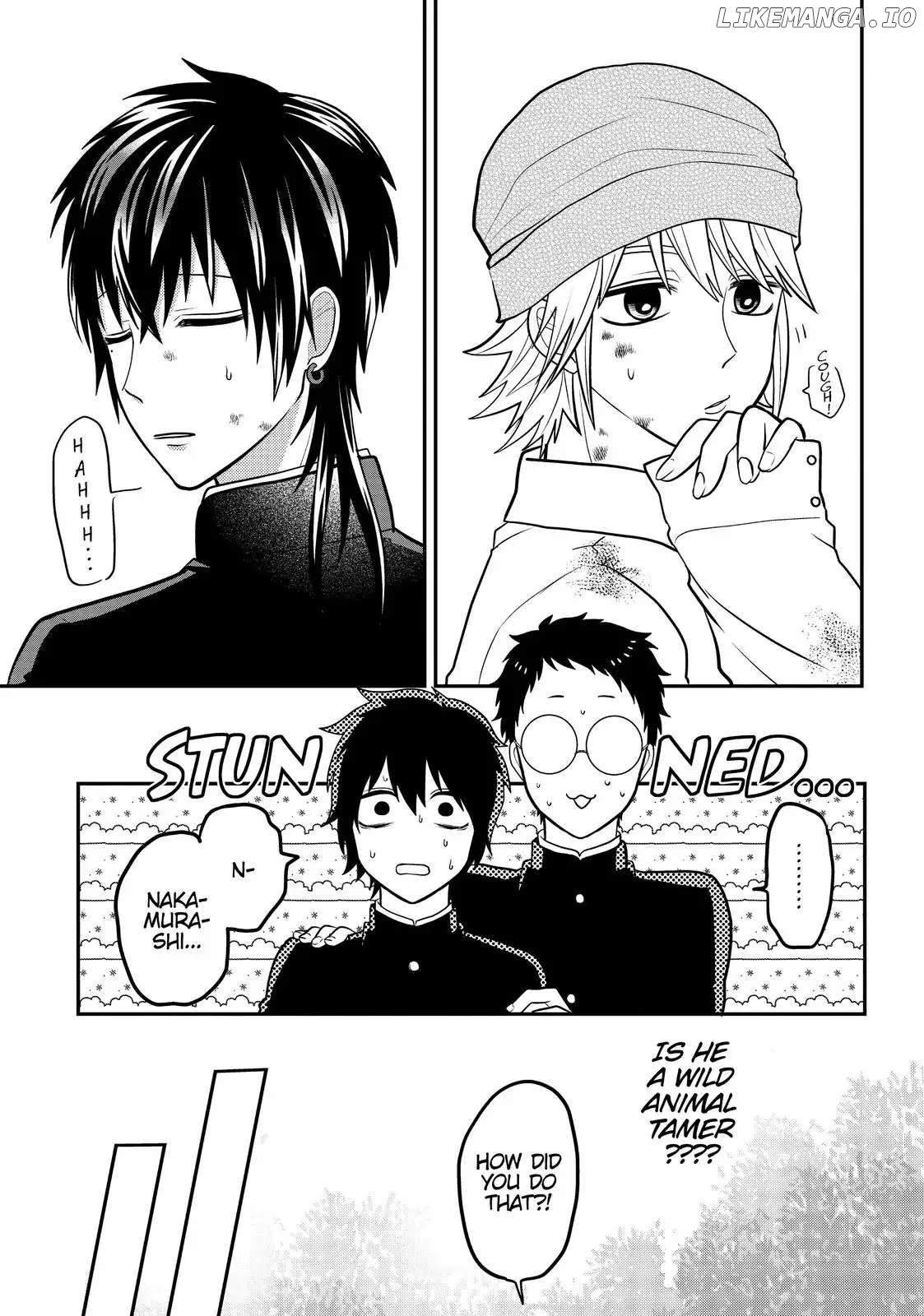 Josou Shite Mendoukusai Koto ni Natteru Nekura to Yankee no Ryou Kataomoi chapter 39.1 - page 8