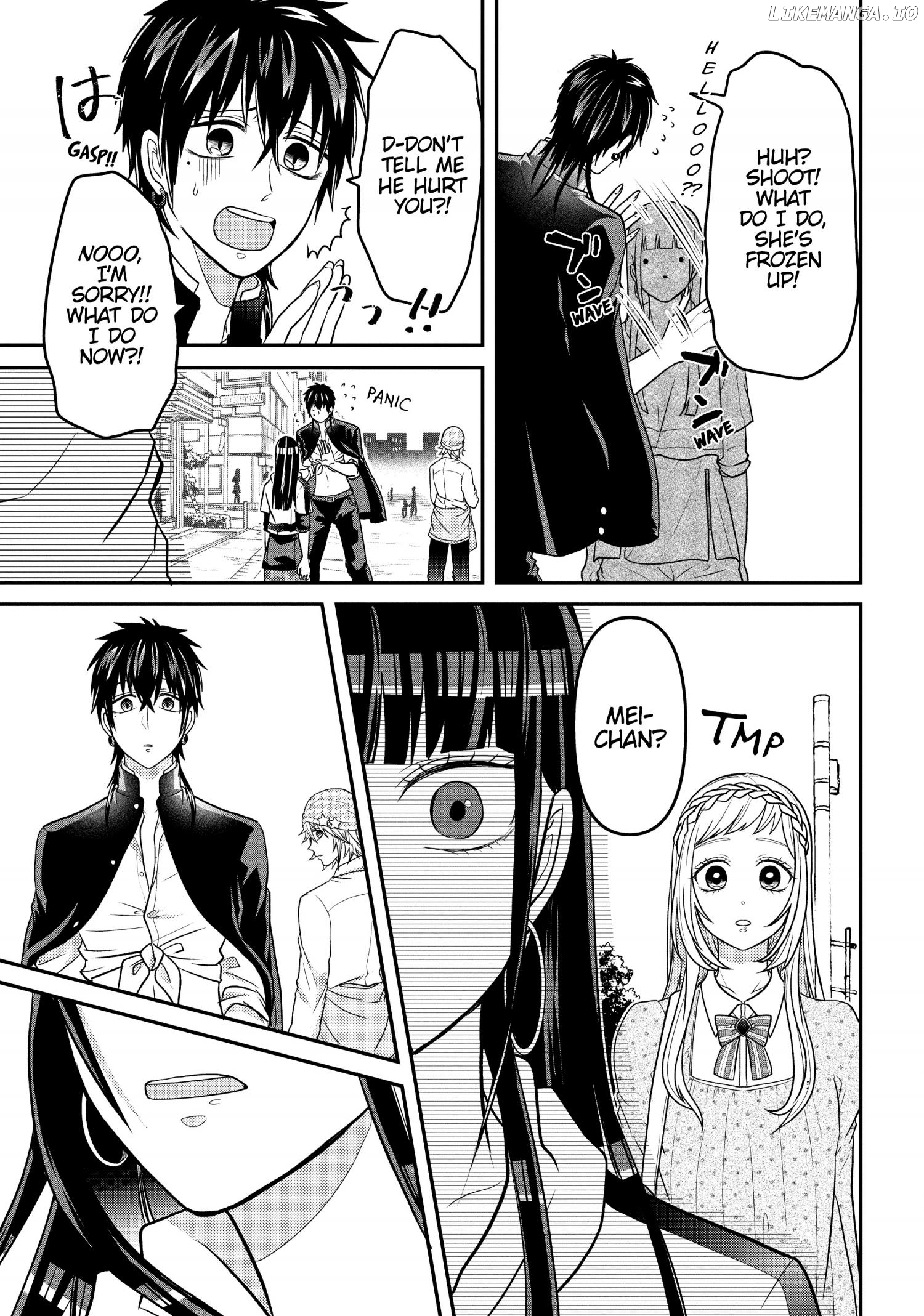 Josou Shite Mendoukusai Koto ni Natteru Nekura to Yankee no Ryou Kataomoi chapter 17 - page 9