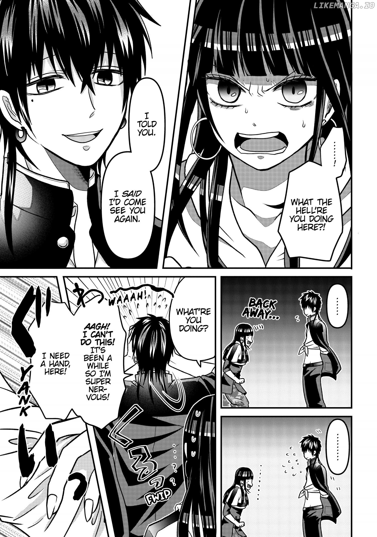 Josou Shite Mendoukusai Koto ni Natteru Nekura to Yankee no Ryou Kataomoi chapter 17 - page 3