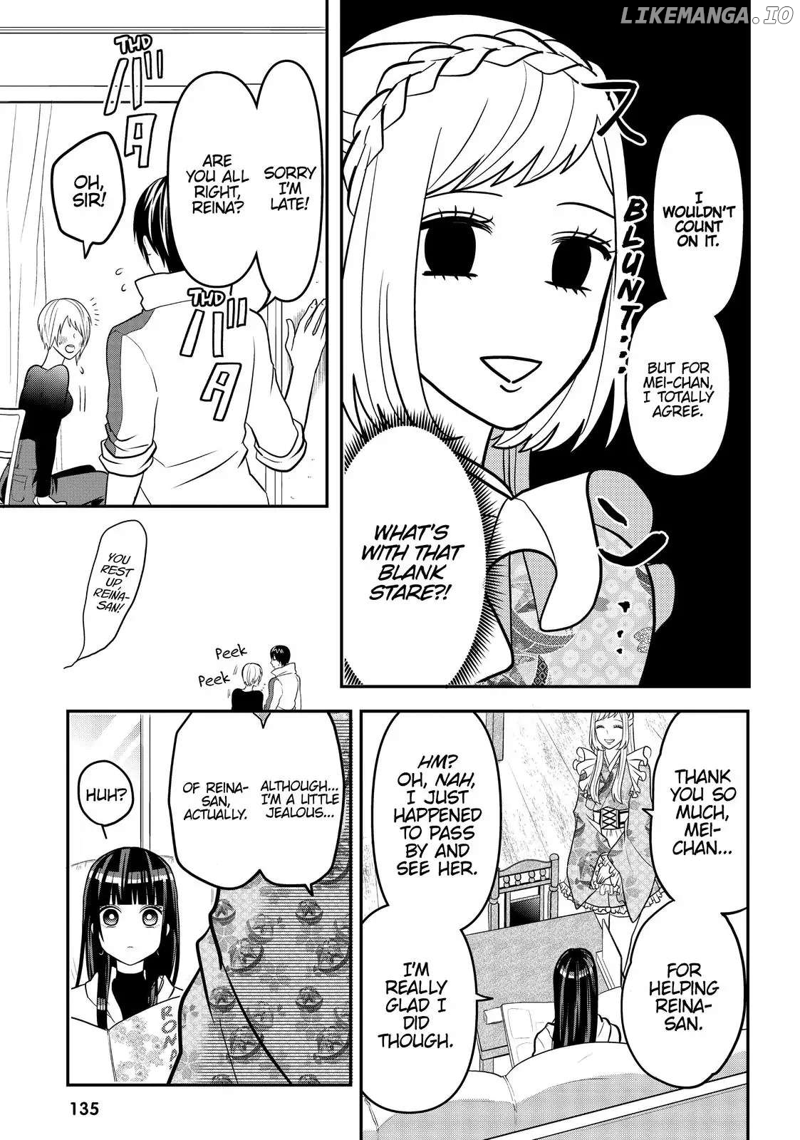 Josou Shite Mendoukusai Koto ni Natteru Nekura to Yankee no Ryou Kataomoi chapter 39.2 - page 9