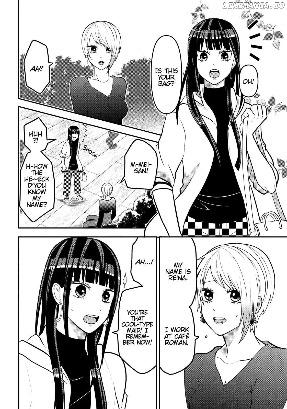 Josou Shite Mendoukusai Koto ni Natteru Nekura to Yankee no Ryou Kataomoi chapter 39.2 - page 2