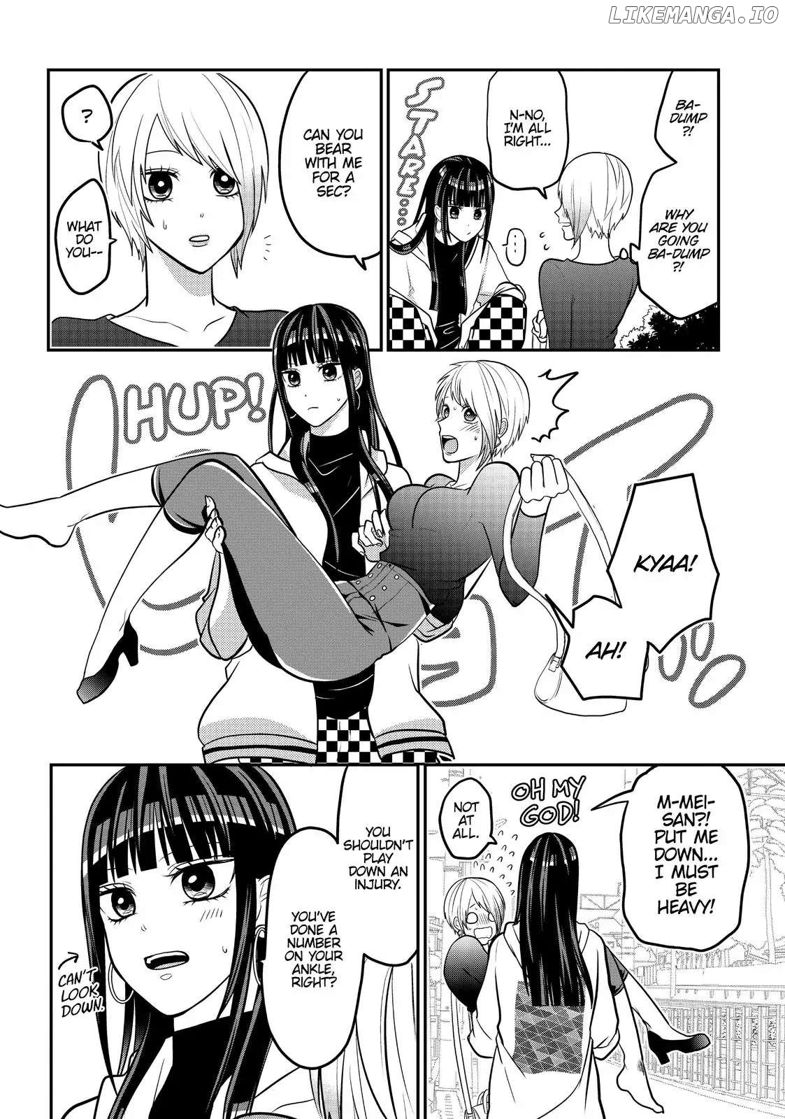 Josou Shite Mendoukusai Koto ni Natteru Nekura to Yankee no Ryou Kataomoi chapter 39.2 - page 4
