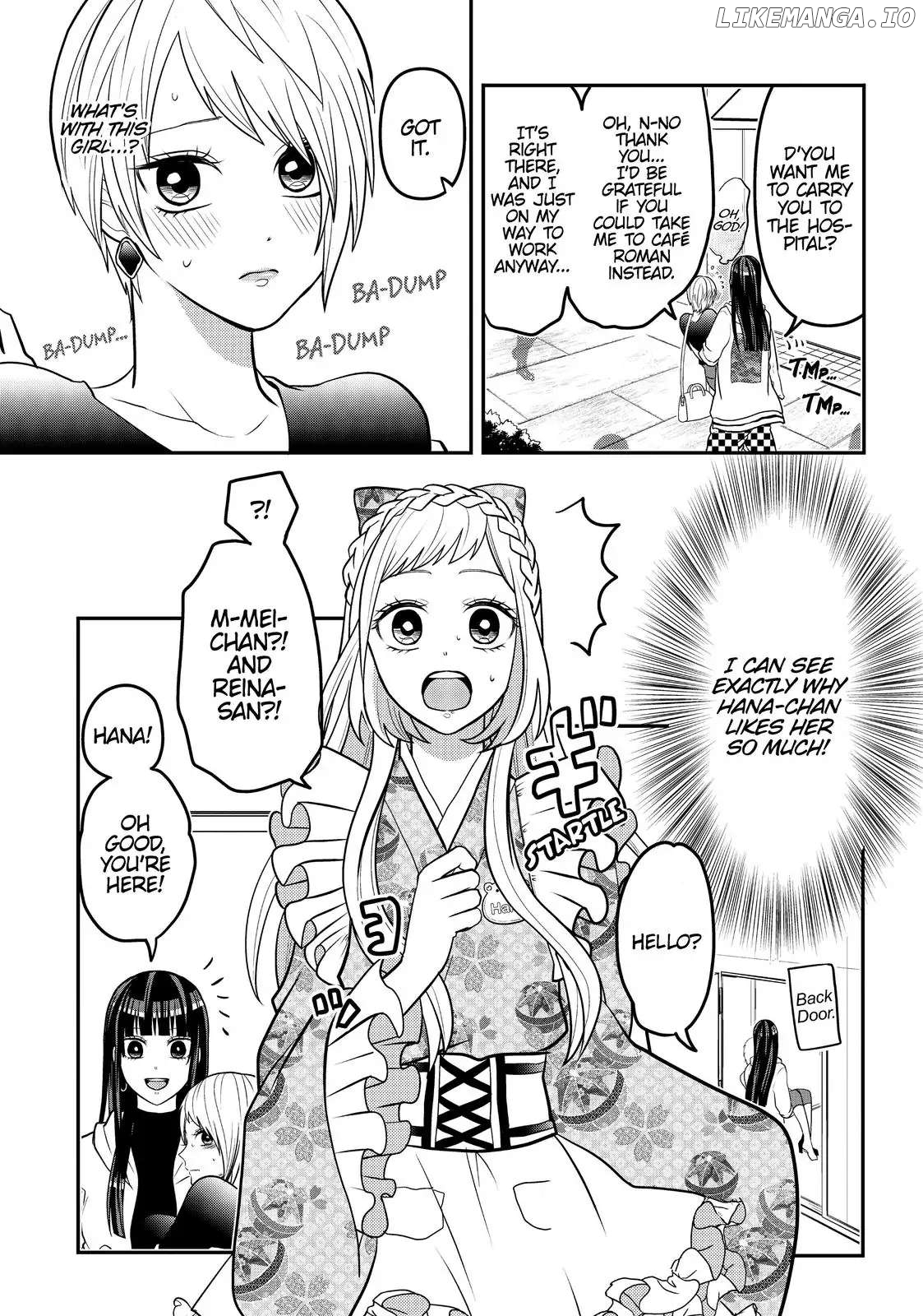 Josou Shite Mendoukusai Koto ni Natteru Nekura to Yankee no Ryou Kataomoi chapter 39.2 - page 5