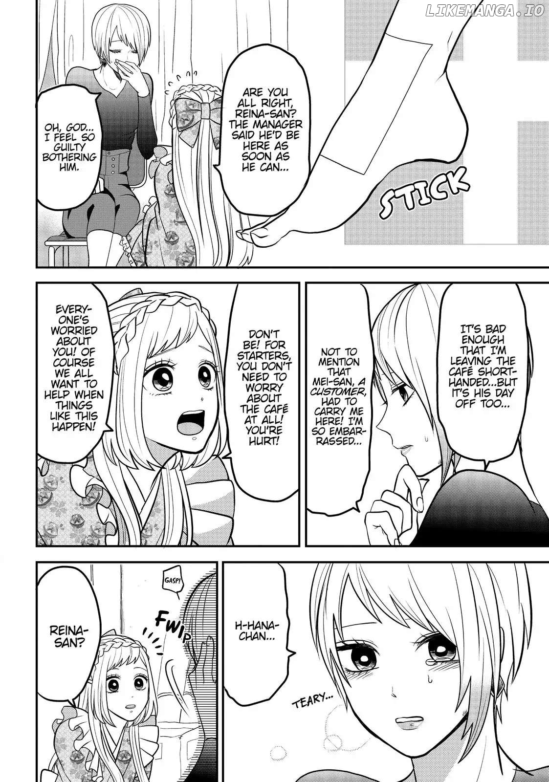Josou Shite Mendoukusai Koto ni Natteru Nekura to Yankee no Ryou Kataomoi chapter 39.2 - page 6