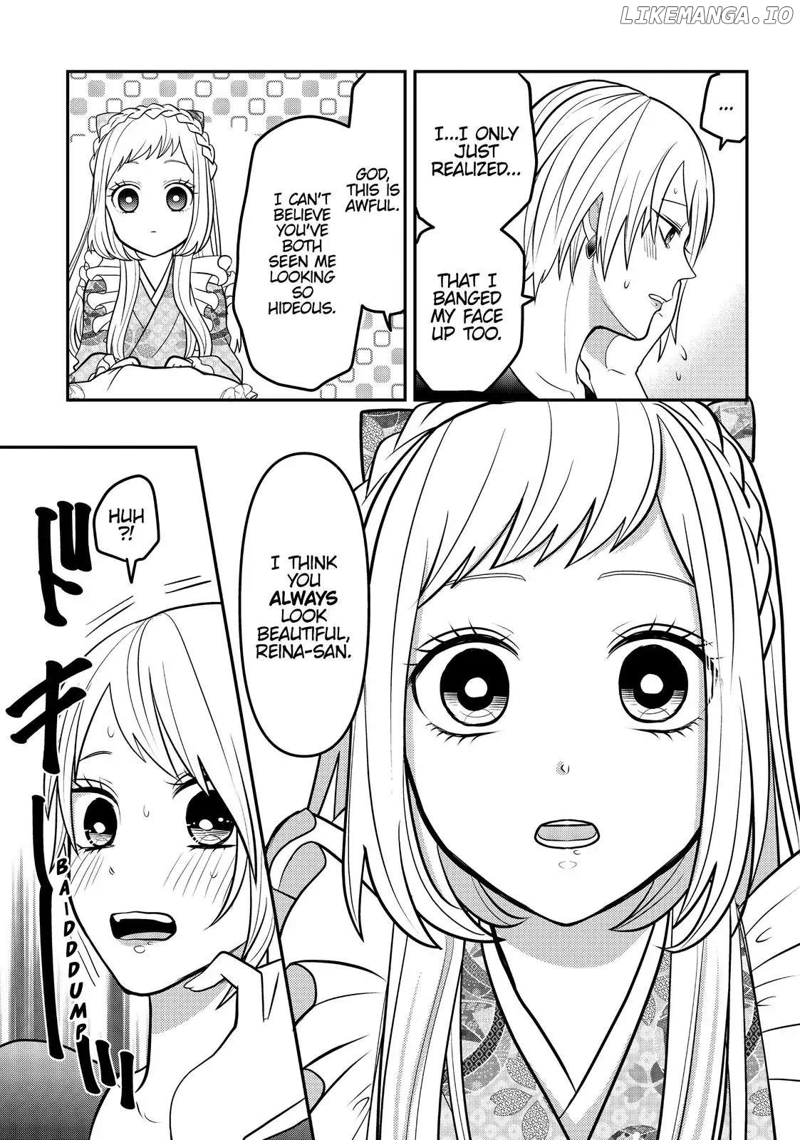 Josou Shite Mendoukusai Koto ni Natteru Nekura to Yankee no Ryou Kataomoi chapter 39.2 - page 7