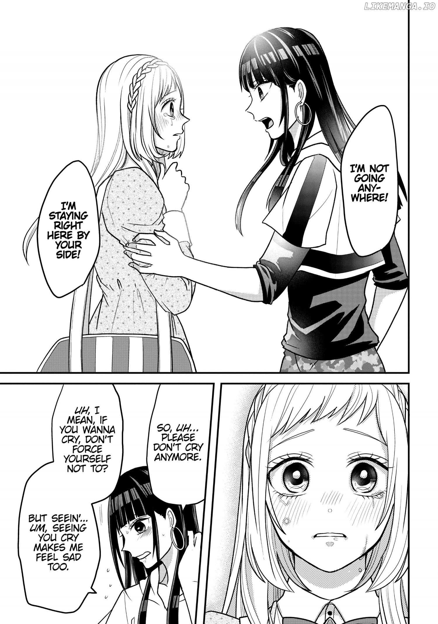 Josou Shite Mendoukusai Koto ni Natteru Nekura to Yankee no Ryou Kataomoi chapter 18 - page 9