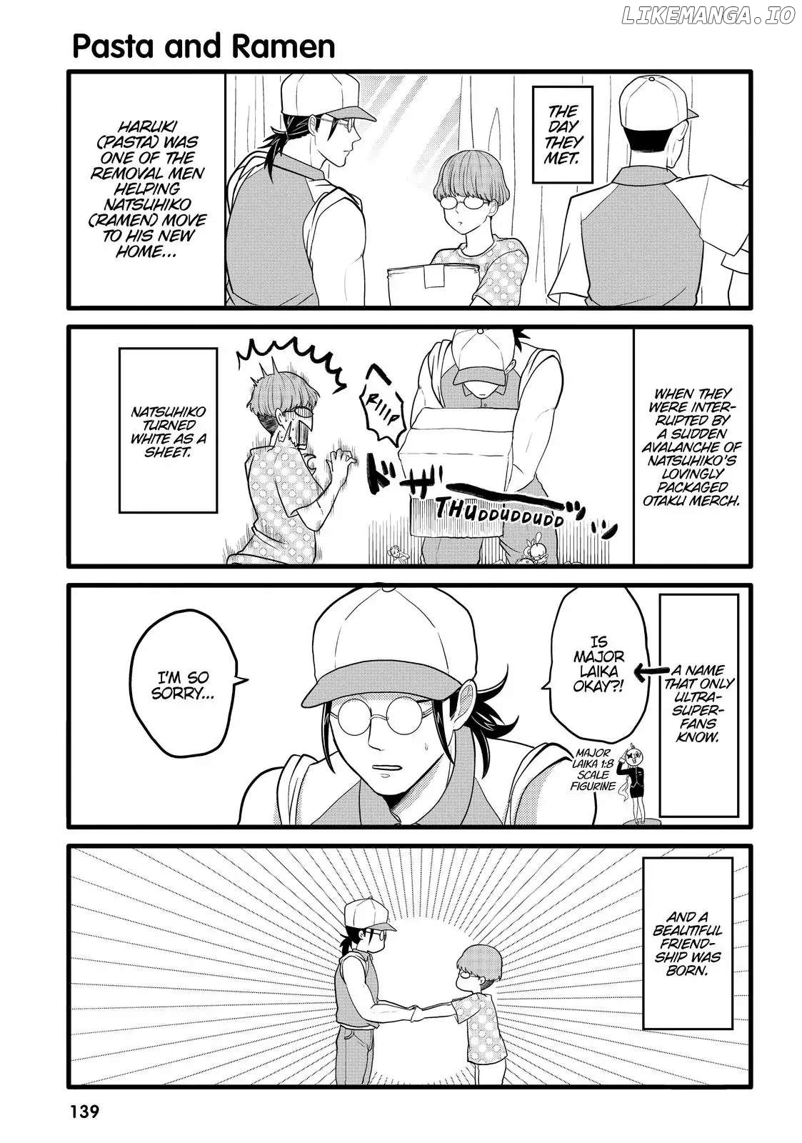 Josou Shite Mendoukusai Koto ni Natteru Nekura to Yankee no Ryou Kataomoi chapter 39.3 - page 1