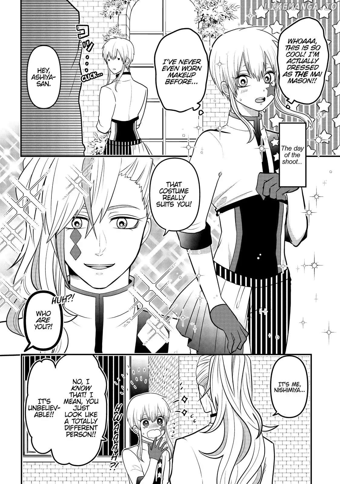 Josou Shite Mendoukusai Koto ni Natteru Nekura to Yankee no Ryou Kataomoi chapter 39.3 - page 4