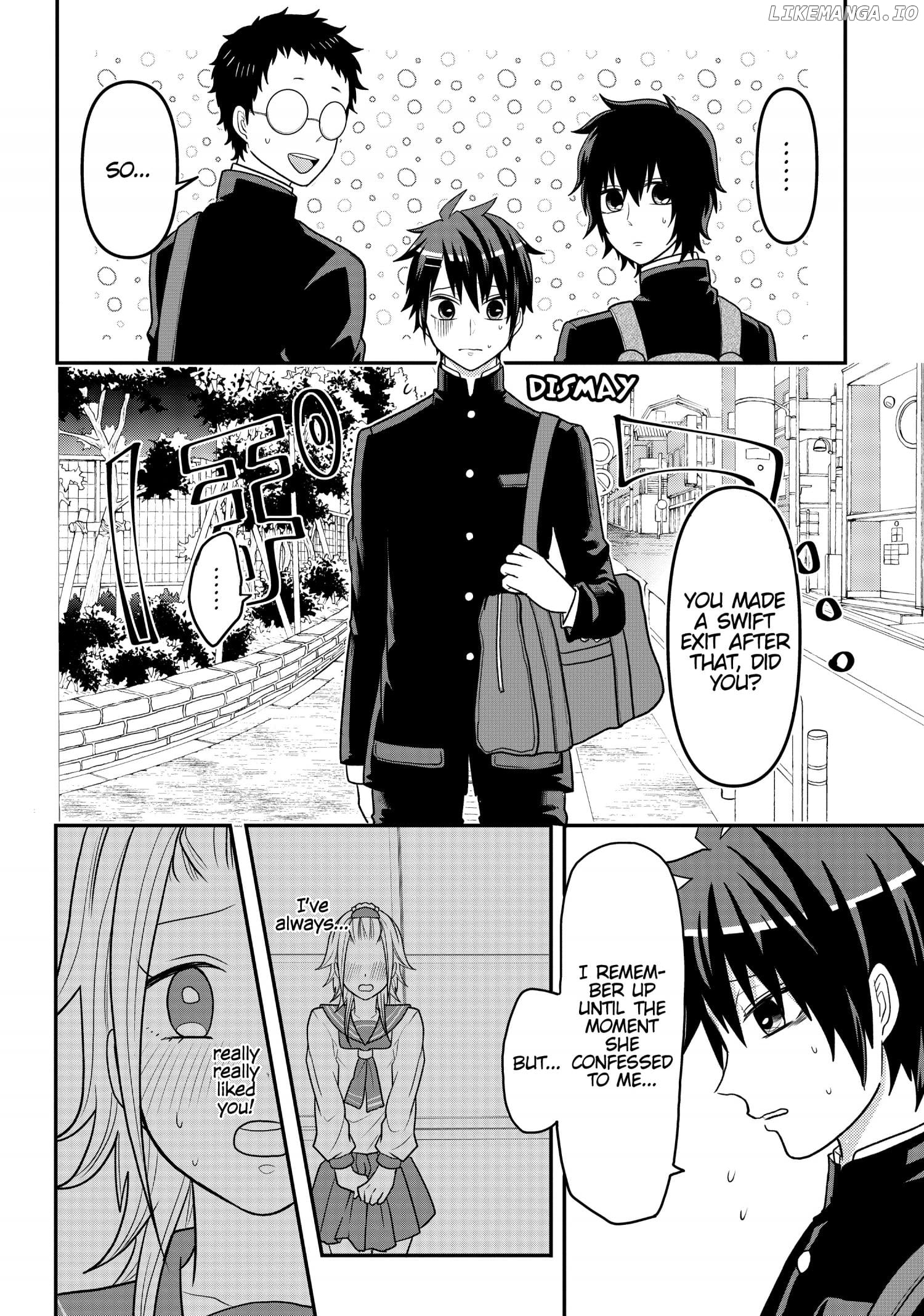 Josou Shite Mendoukusai Koto ni Natteru Nekura to Yankee no Ryou Kataomoi chapter 19 - page 2