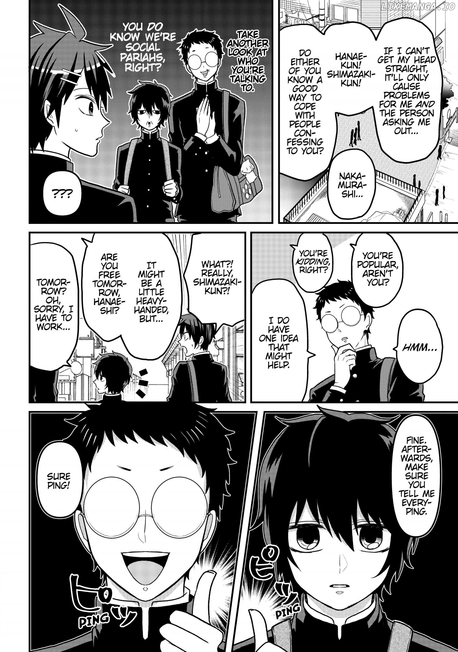 Josou Shite Mendoukusai Koto ni Natteru Nekura to Yankee no Ryou Kataomoi chapter 19 - page 6
