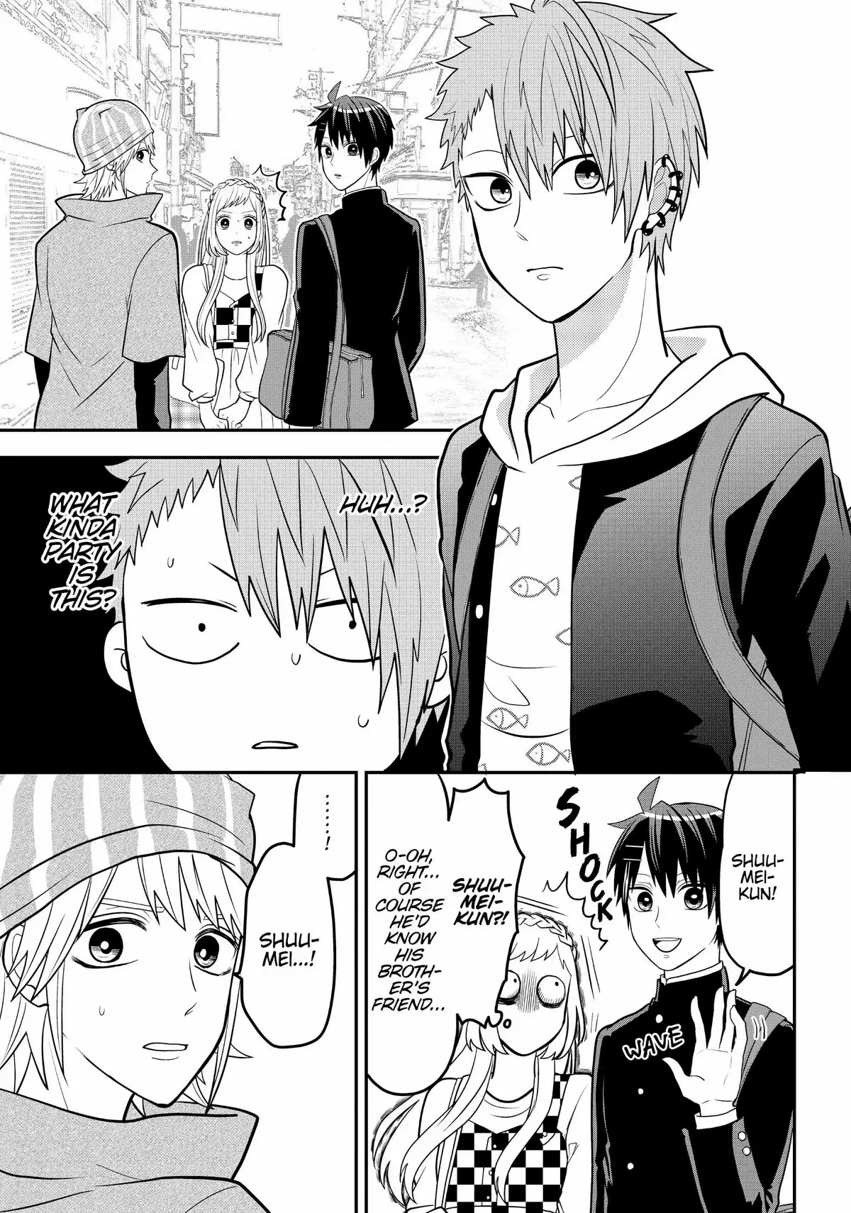Josou Shite Mendoukusai Koto ni Natteru Nekura to Yankee no Ryou Kataomoi chapter 40 - page 10