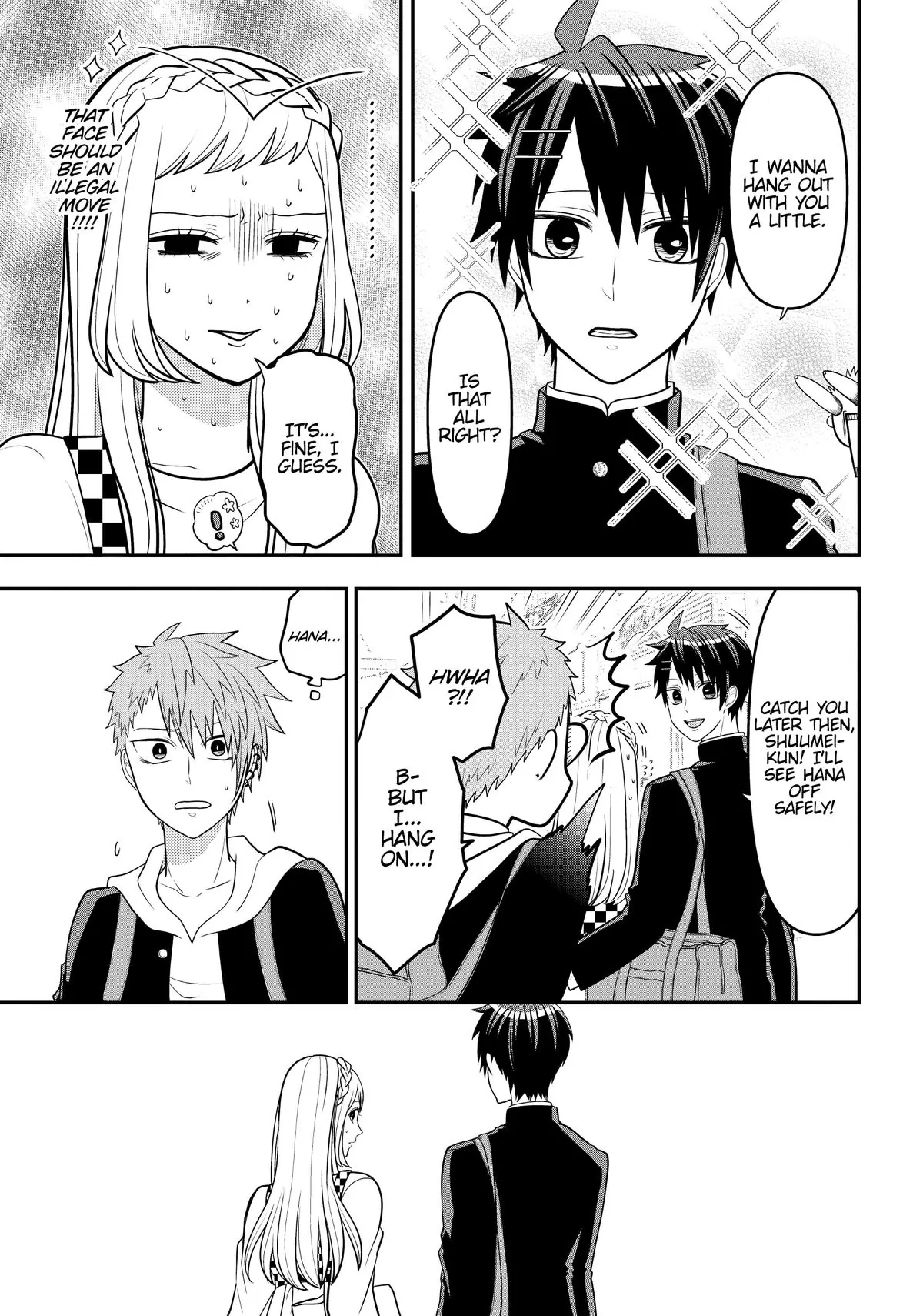Josou Shite Mendoukusai Koto ni Natteru Nekura to Yankee no Ryou Kataomoi chapter 40 - page 16