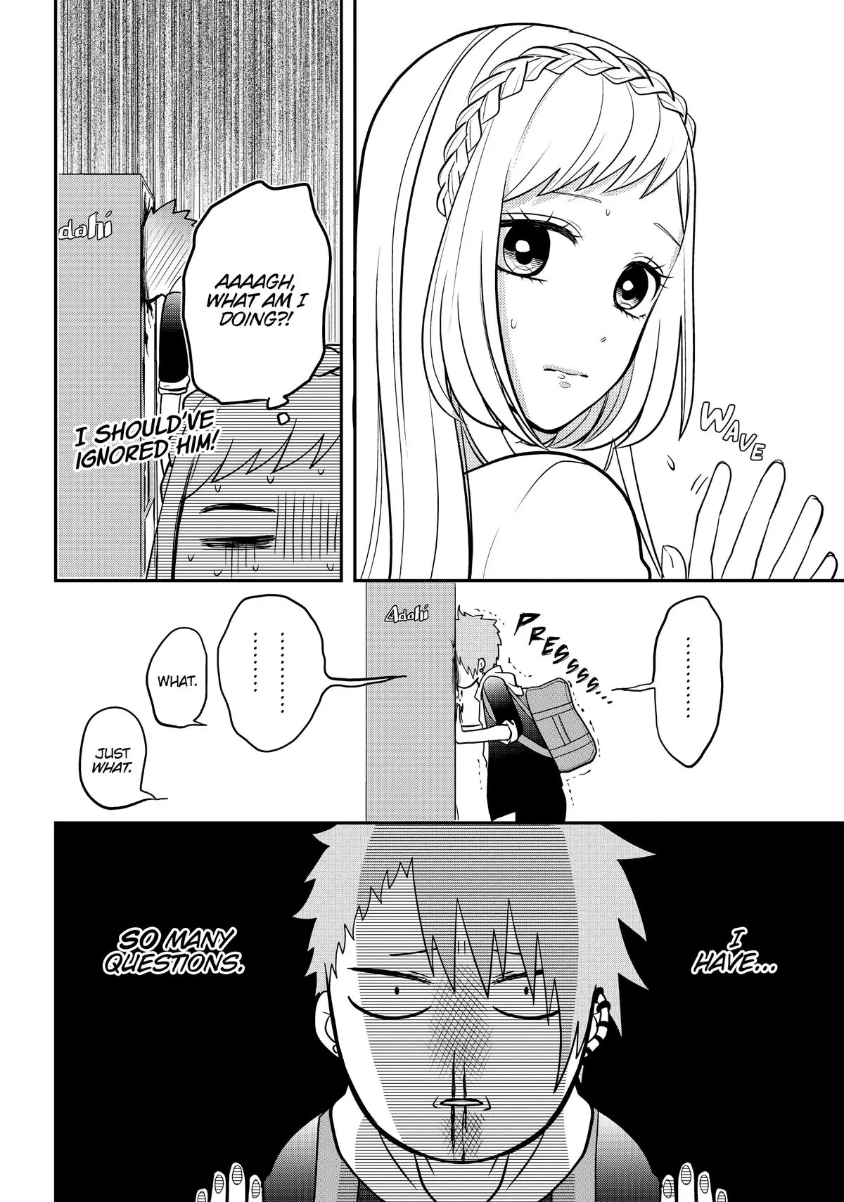Josou Shite Mendoukusai Koto ni Natteru Nekura to Yankee no Ryou Kataomoi chapter 40 - page 17