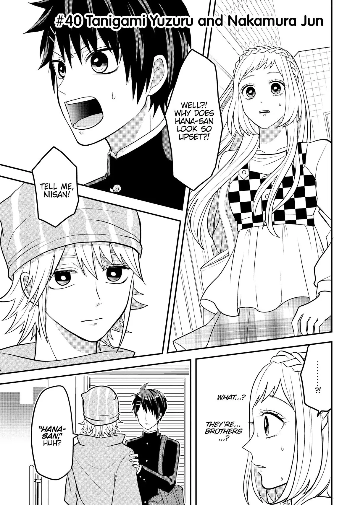 Josou Shite Mendoukusai Koto ni Natteru Nekura to Yankee no Ryou Kataomoi chapter 40 - page 4