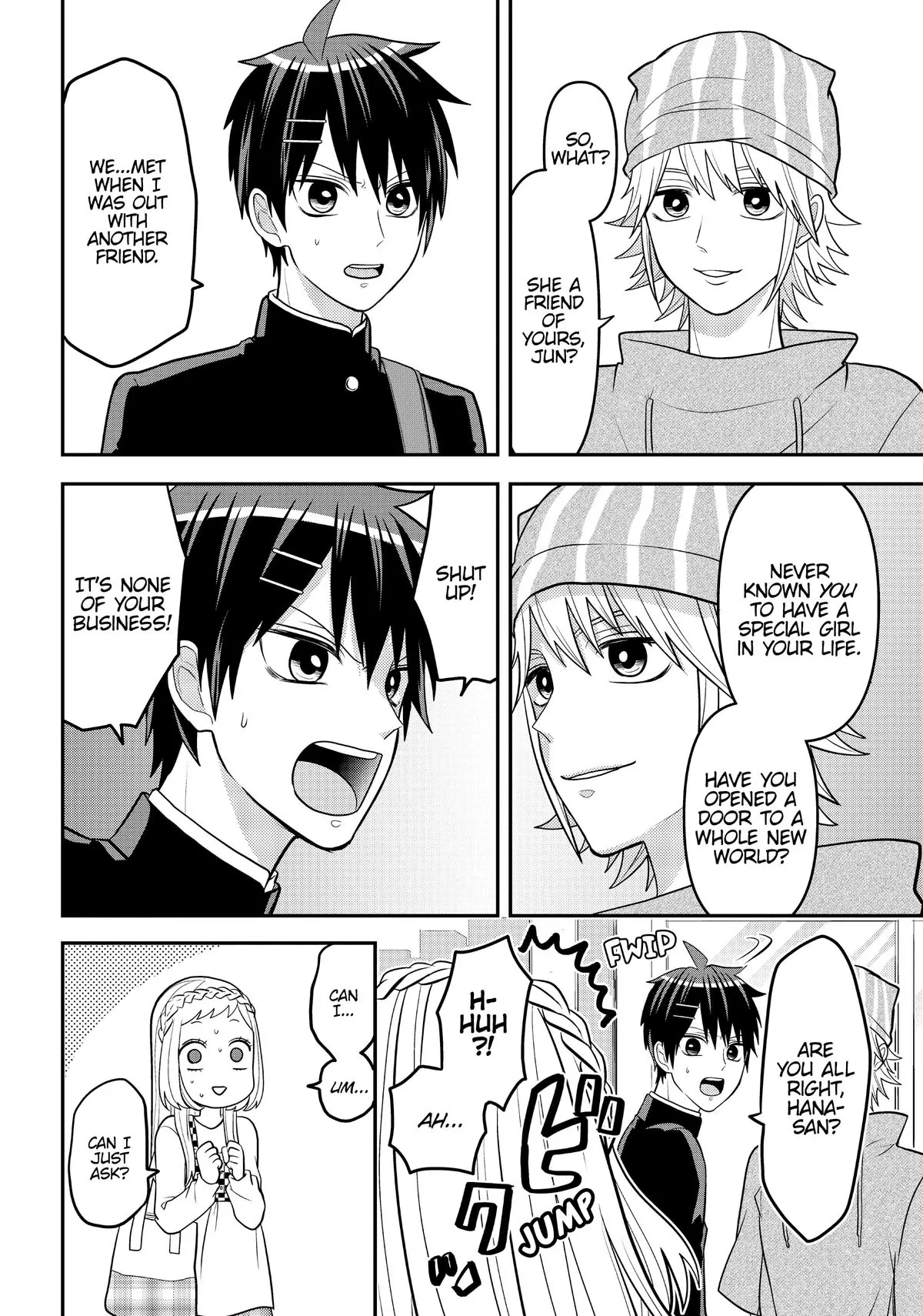 Josou Shite Mendoukusai Koto ni Natteru Nekura to Yankee no Ryou Kataomoi chapter 40 - page 5