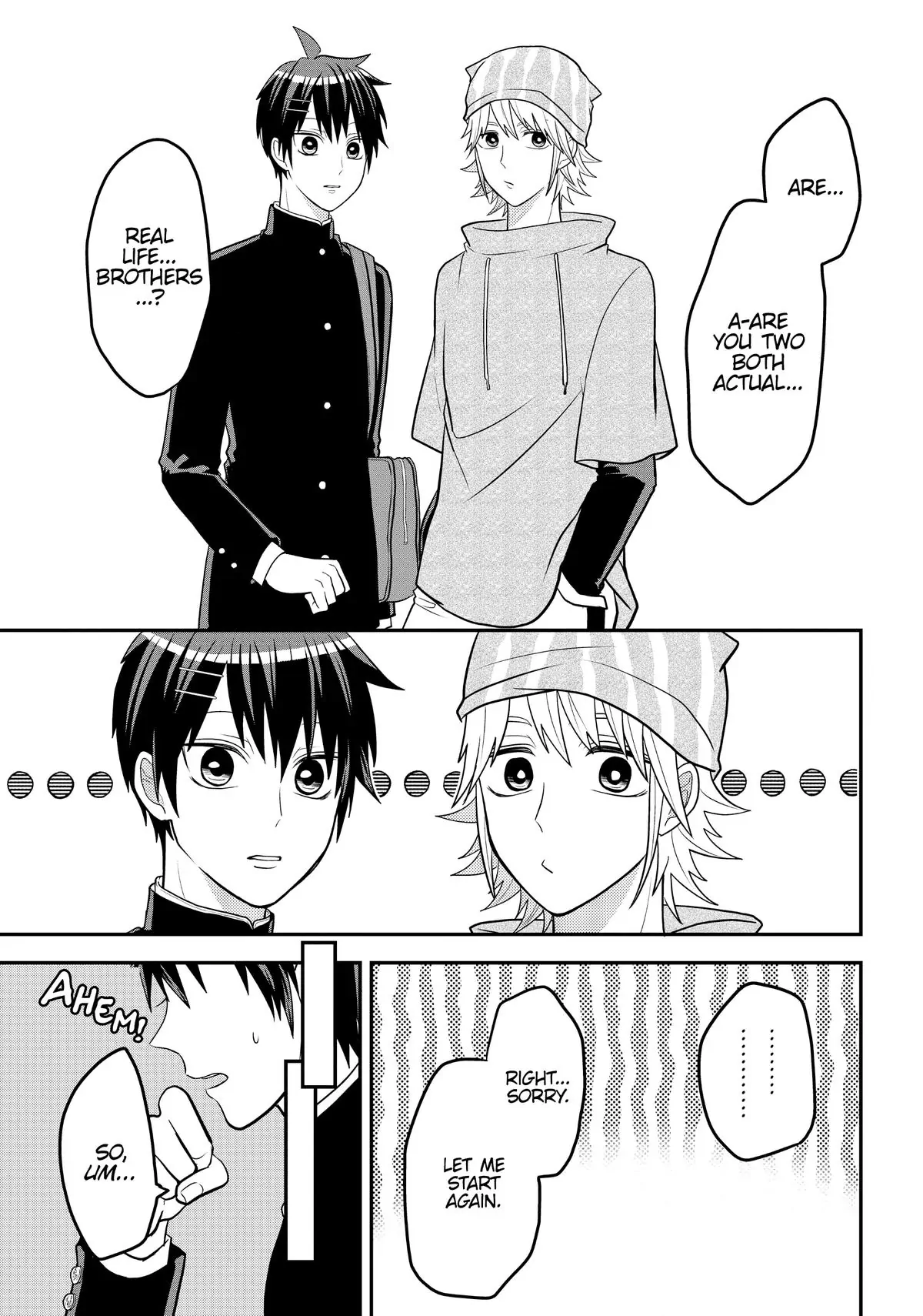 Josou Shite Mendoukusai Koto ni Natteru Nekura to Yankee no Ryou Kataomoi chapter 40 - page 6