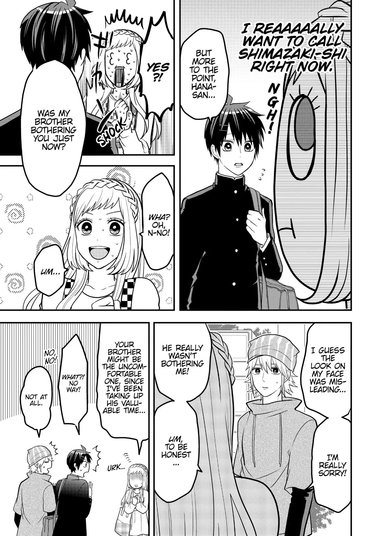 Josou Shite Mendoukusai Koto ni Natteru Nekura to Yankee no Ryou Kataomoi chapter 40 - page 8